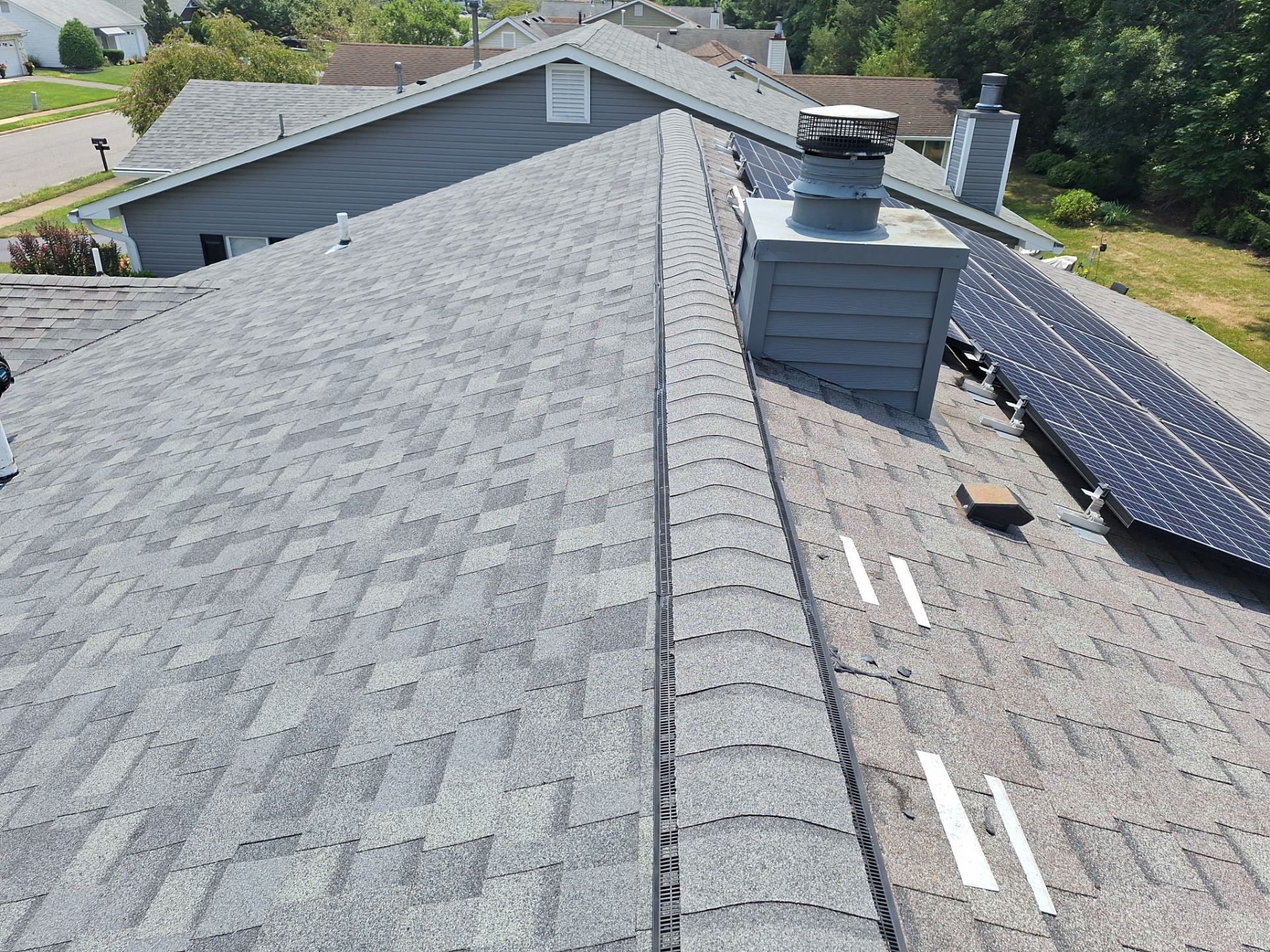 Silver Birch Shingles by Reimagine Roofing
