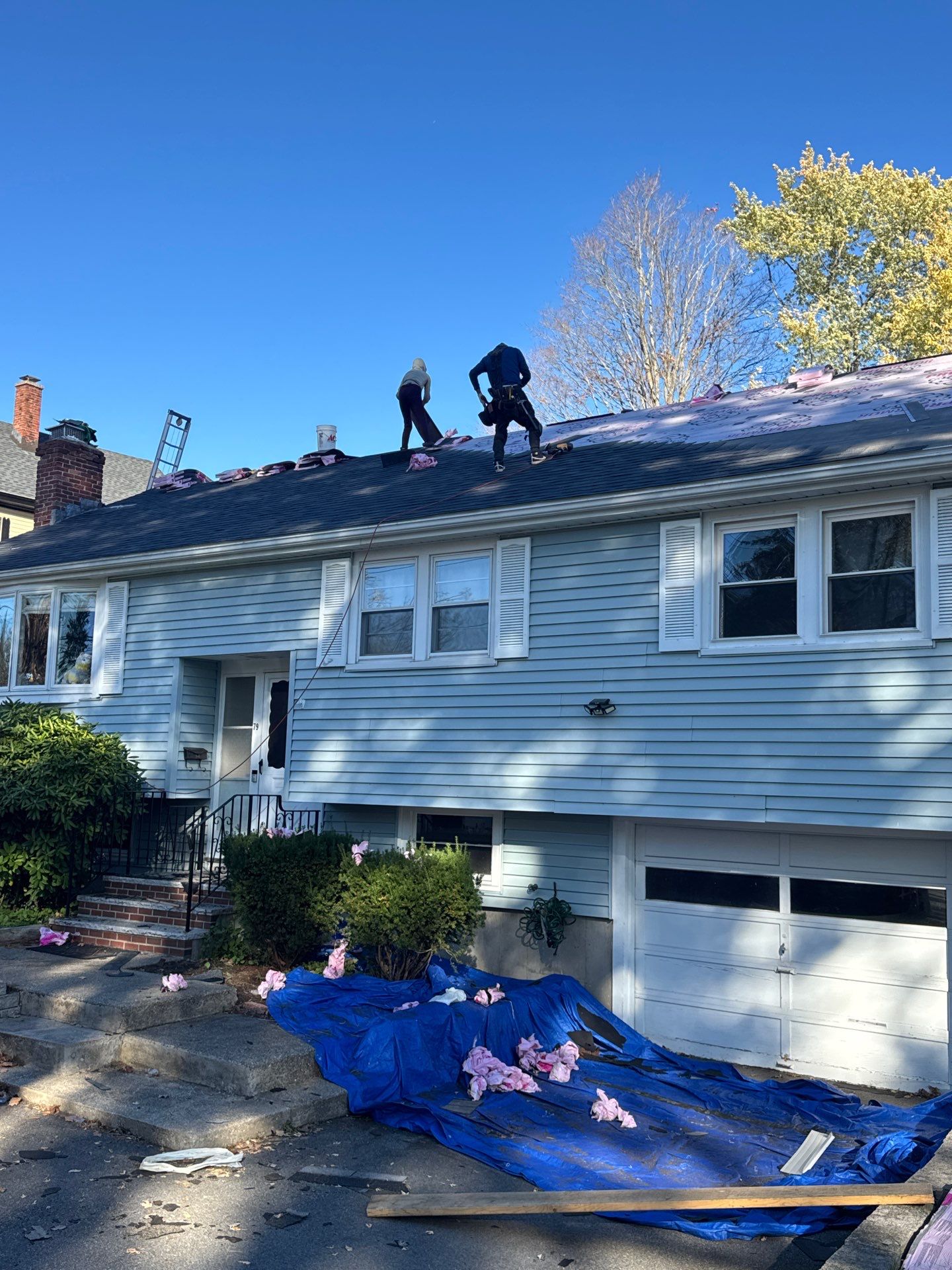 Full Roofing, Chimney, and Gutter Renovation | Woburn, MA by Mighty Dog Roofing of Greater Middlesex County
