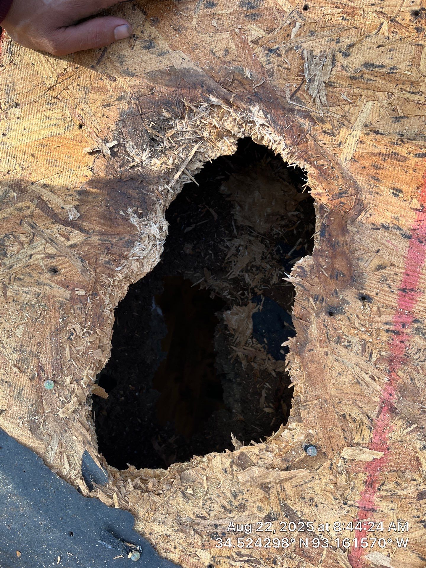 GAF Timberline HDZ Roof Replacement and Decking Repair in Hot Springs by Temple Roofing and Exteriors