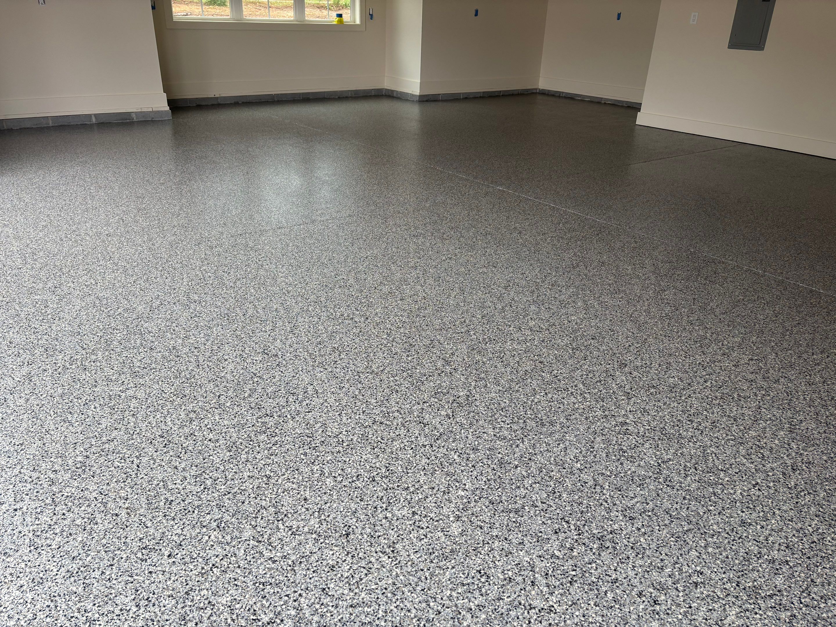 Garage using Morel by Elite Floor Solutions