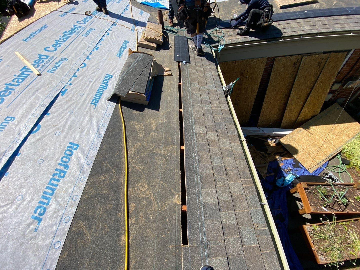 Roof Replacement using CertainTeed Landmark by 180 Contractors