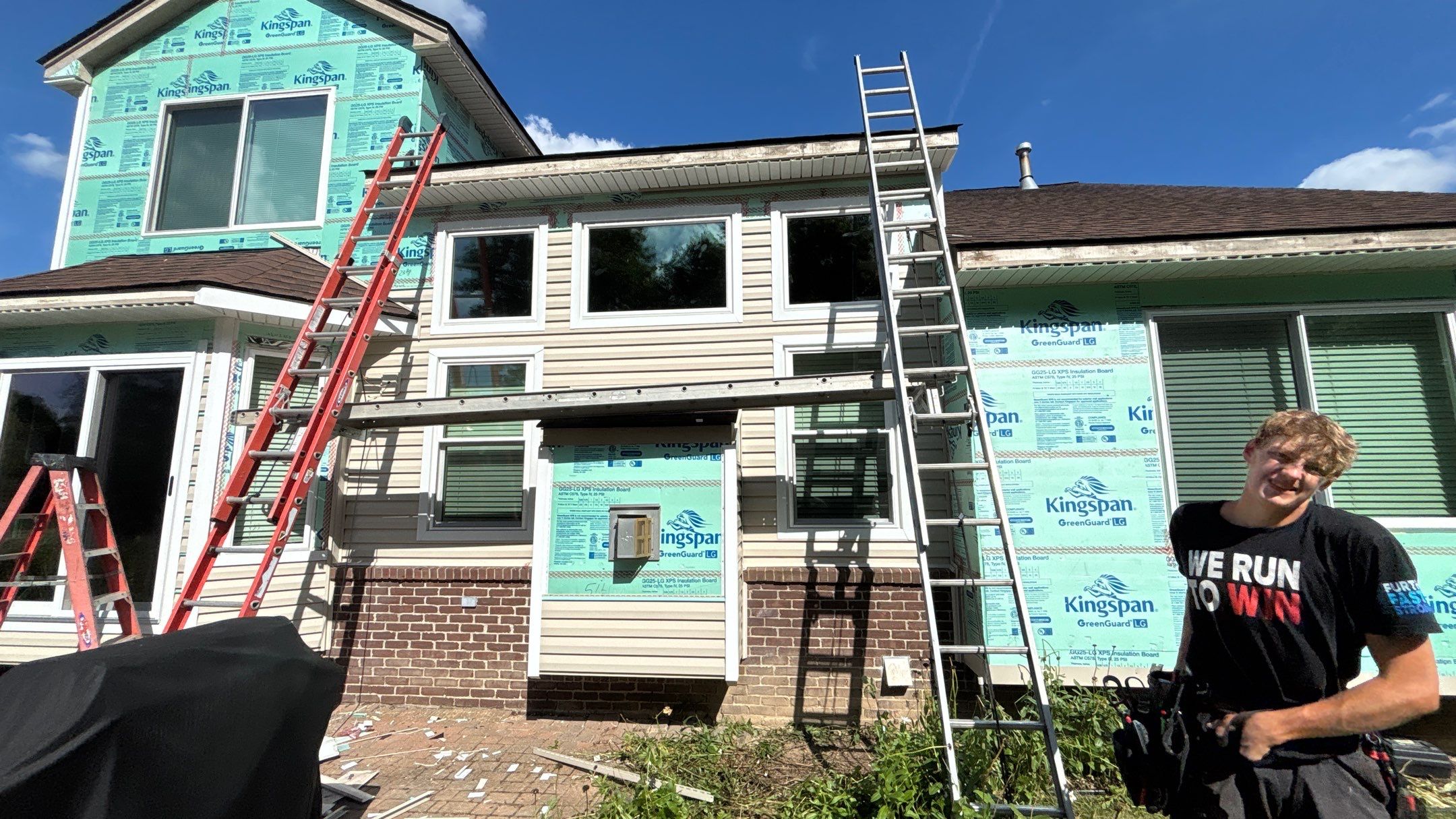 Siding Replacement using Alside D4 Odyssey-Plus Dutchlap Tuscan Clay by 180 Contractors