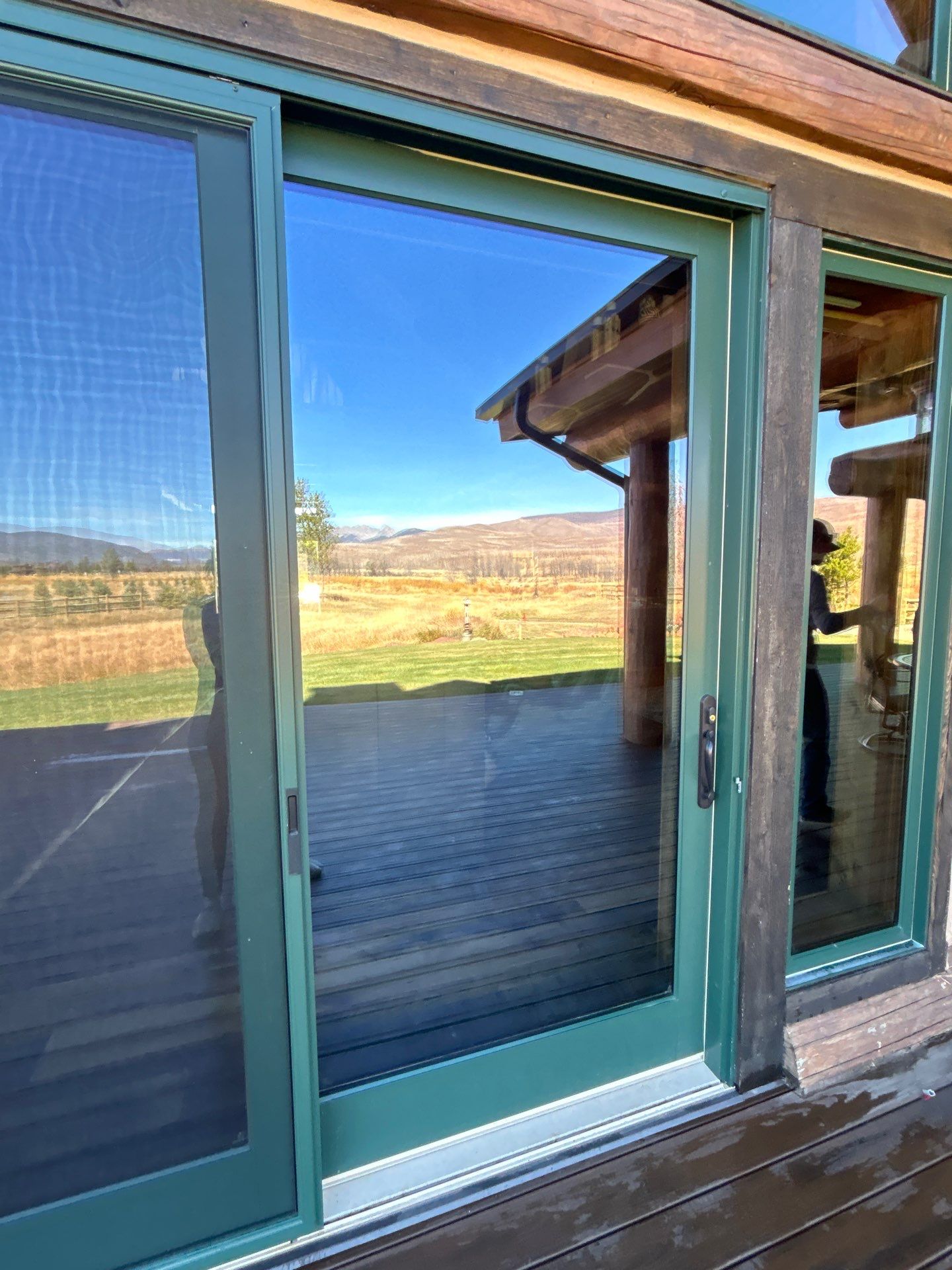 Window Washing Using Ninja Scrubbers by Wheatley Creek Services