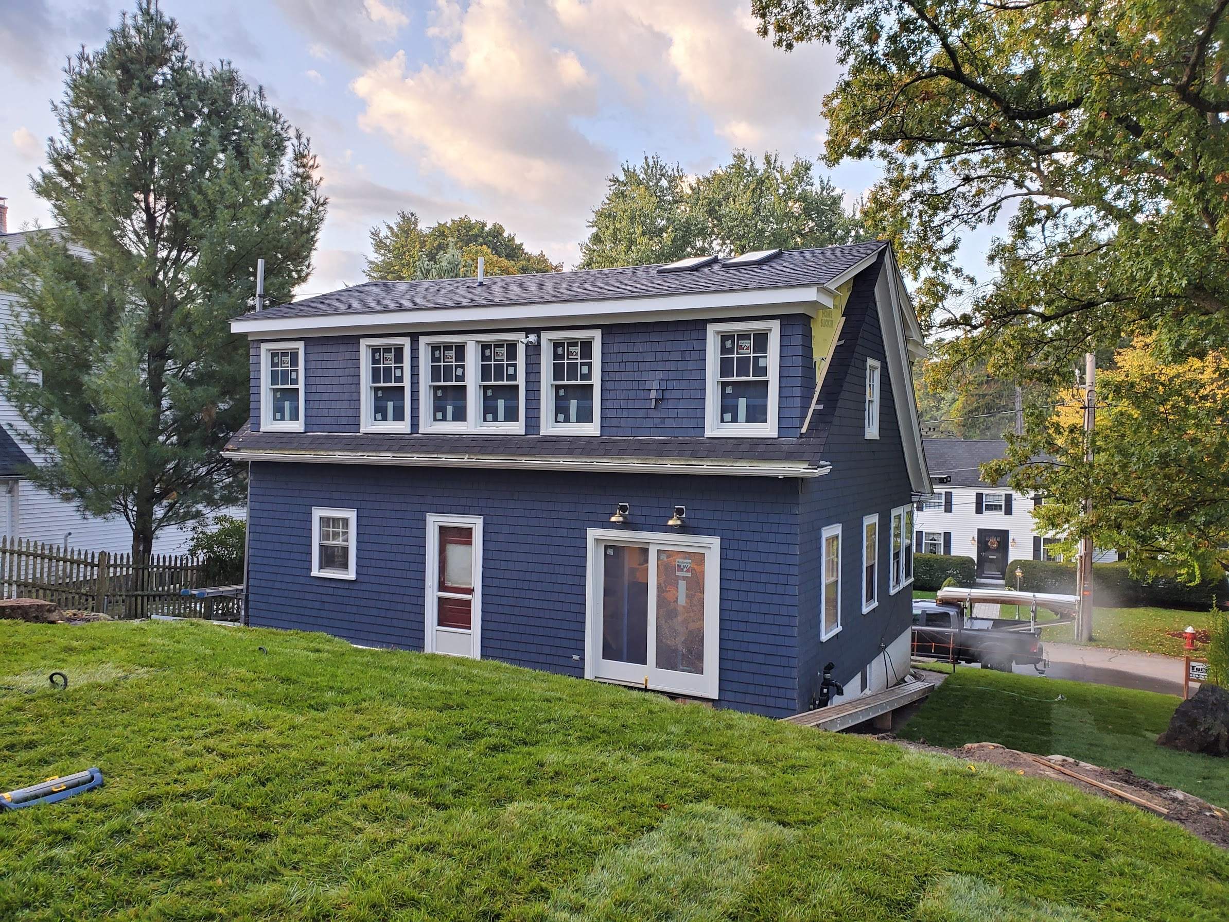 Siding Installation using Red Cedar by UBrothers Construction