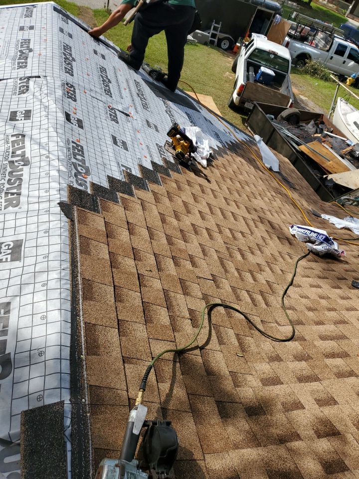 Residential Roofing Repair using Roof Replacement by American Roofing & Construction LLC