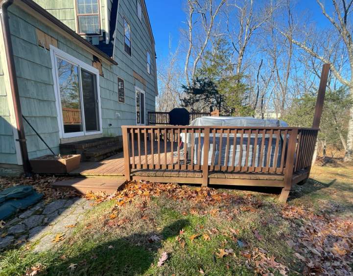 Deck Resurface in Readington Township, New Jersey by deck guardian