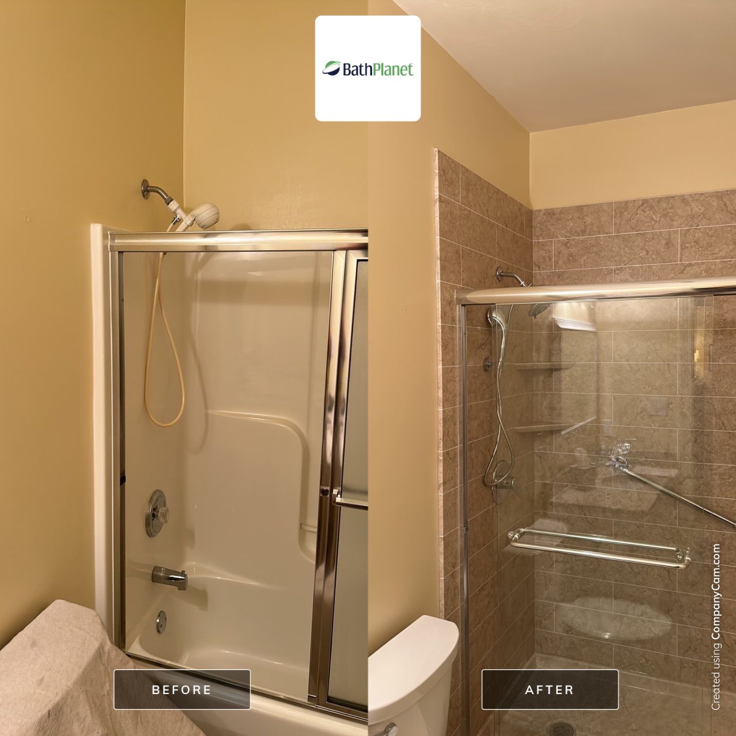 Tub to Shower by BathPlanet SW Virginia