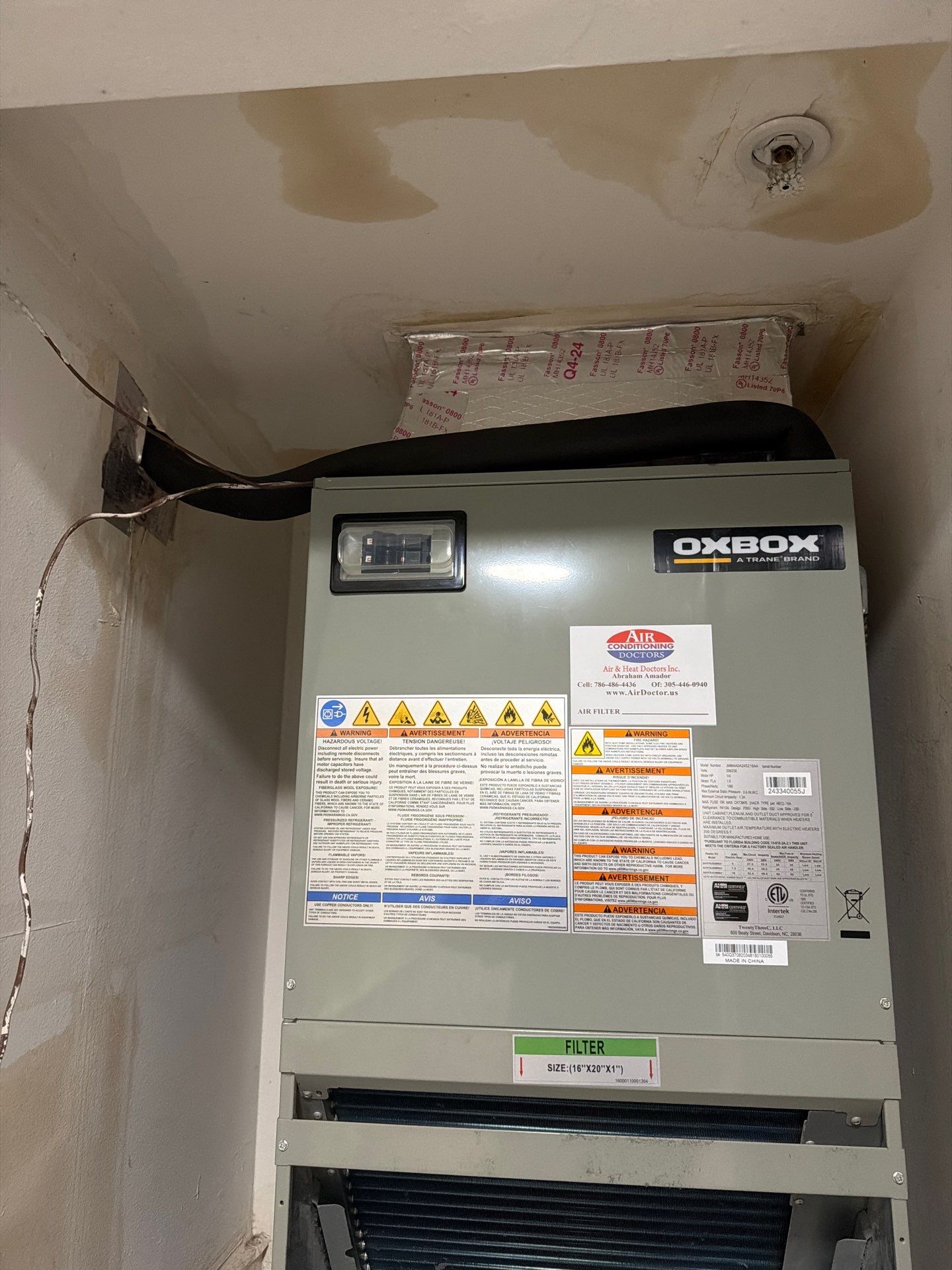 Water Damage Claim in Miami by FLAPA & KeyStone