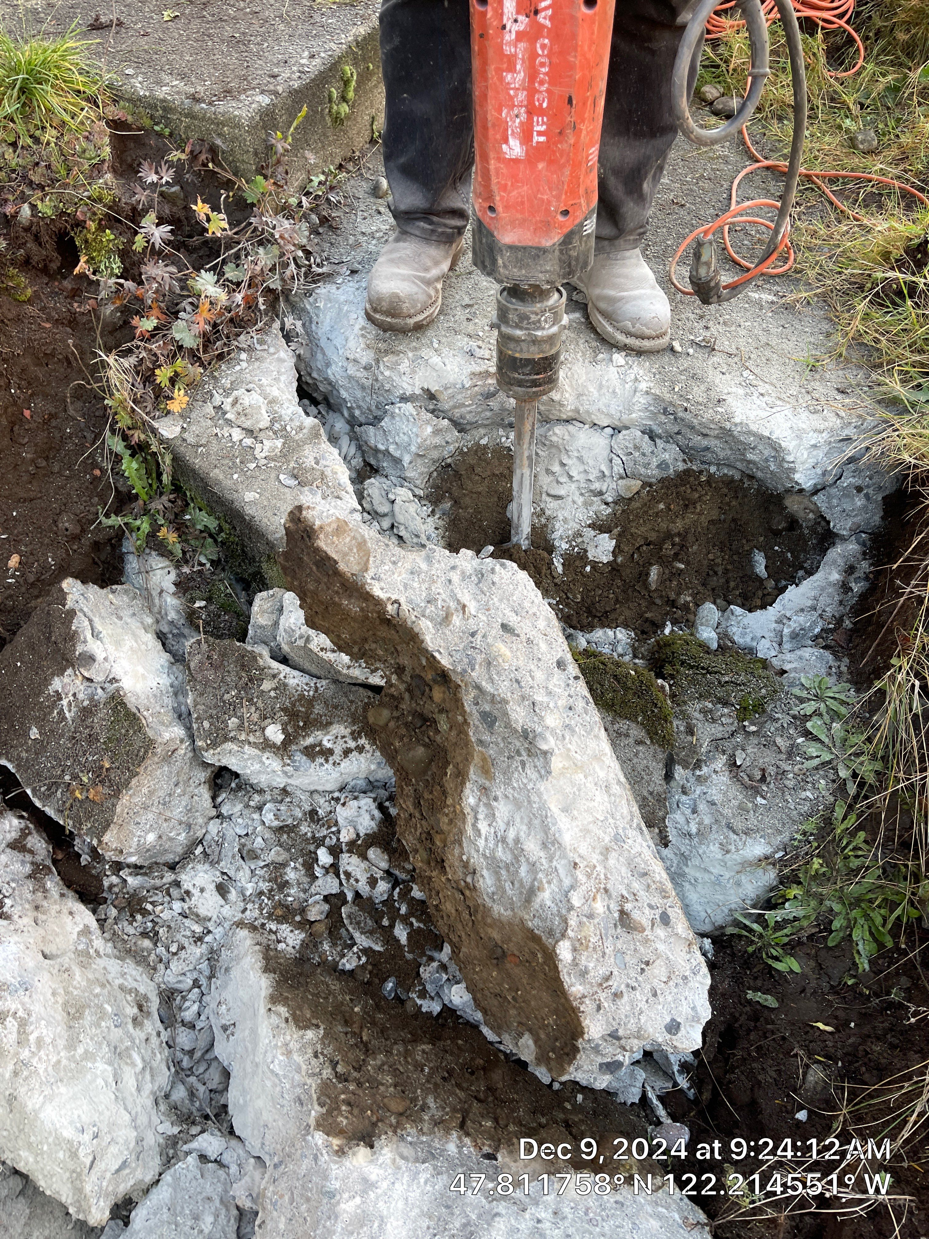 Concrete Front Stair Repair | Bothell  by Jireh Asphalt & Concrete Inc 