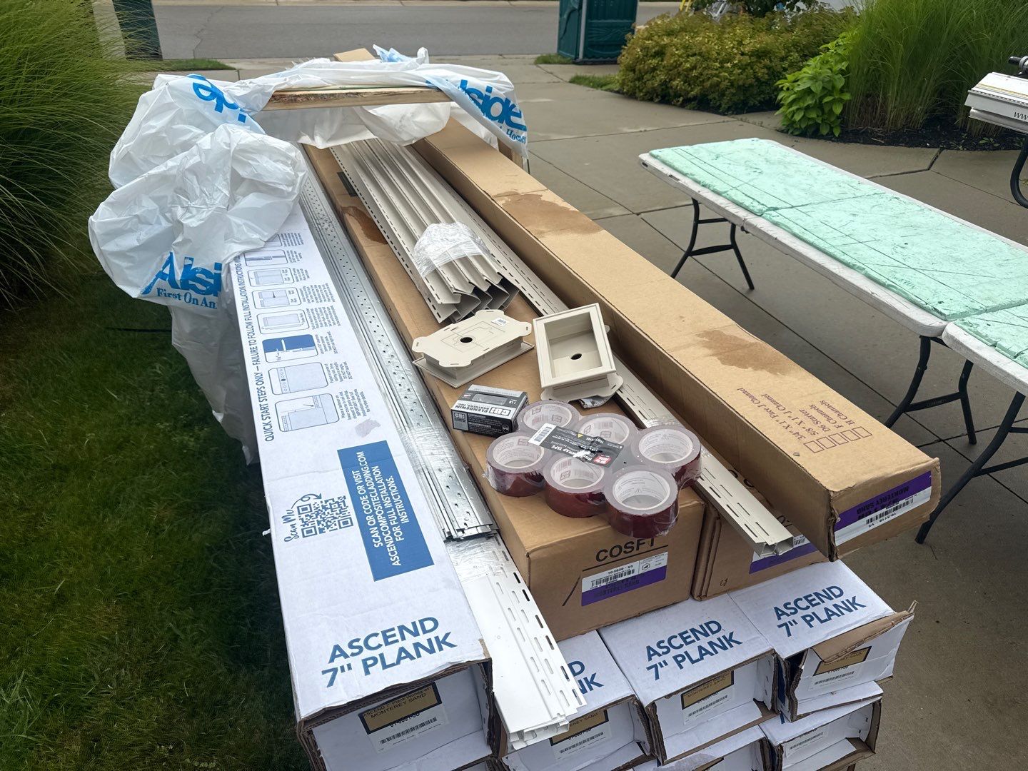 Siding Replacement using Alside S7 Cedar Mill Grain Composite by 180 Contractors