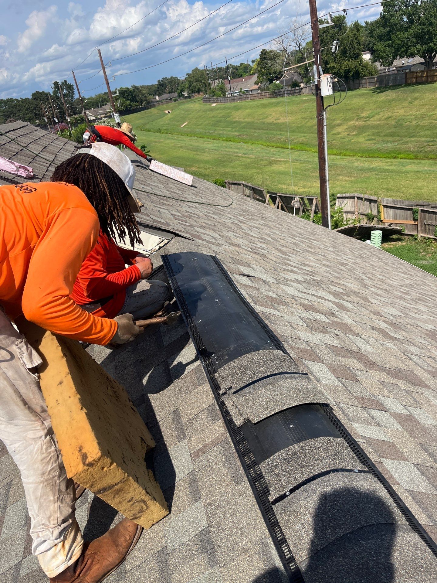 Residential Roofing Installation using Owen's Corning Duration (Lifetime) Shingles by Roof Repair Company