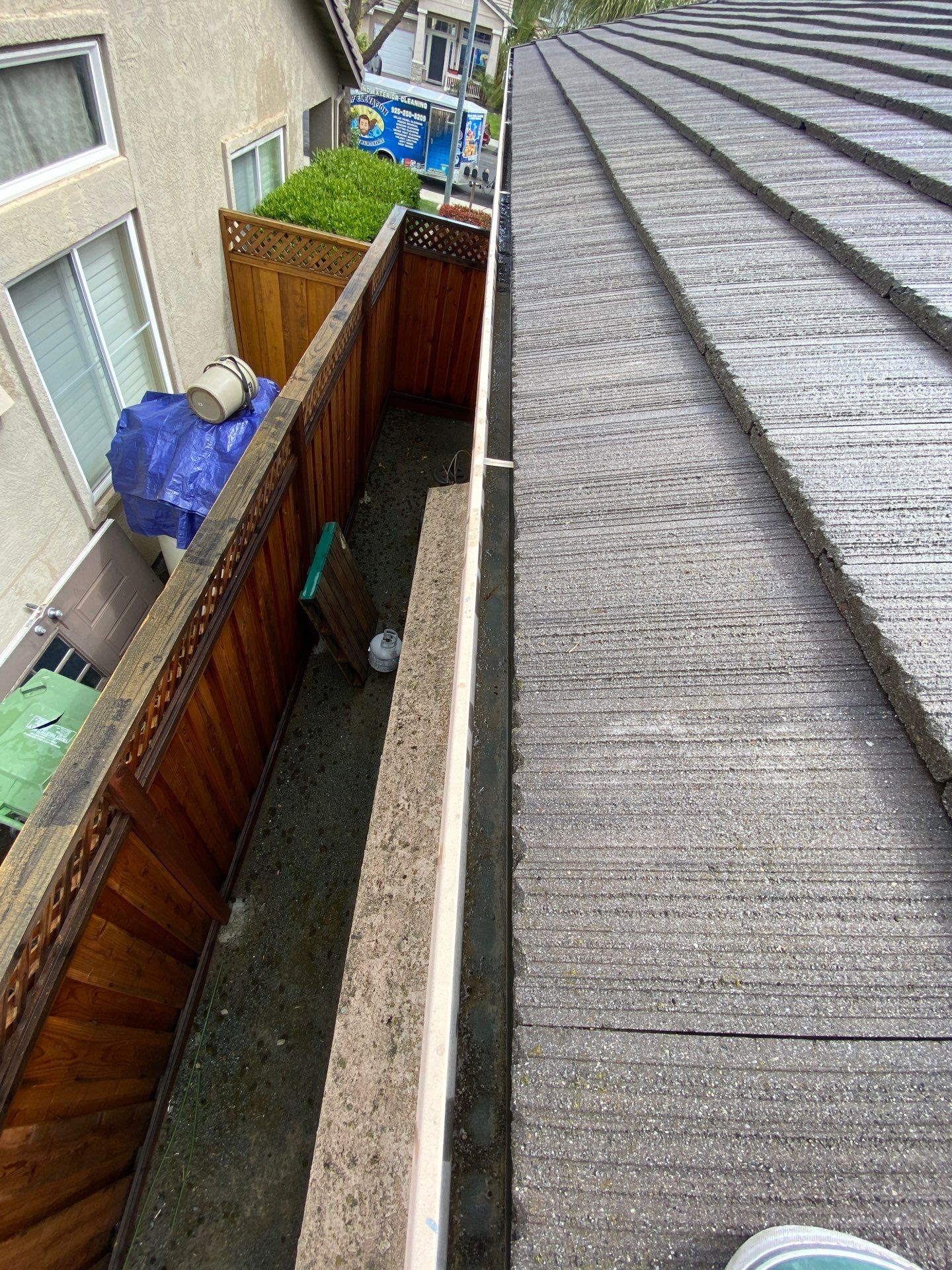Moss Removal by Top Elevation
