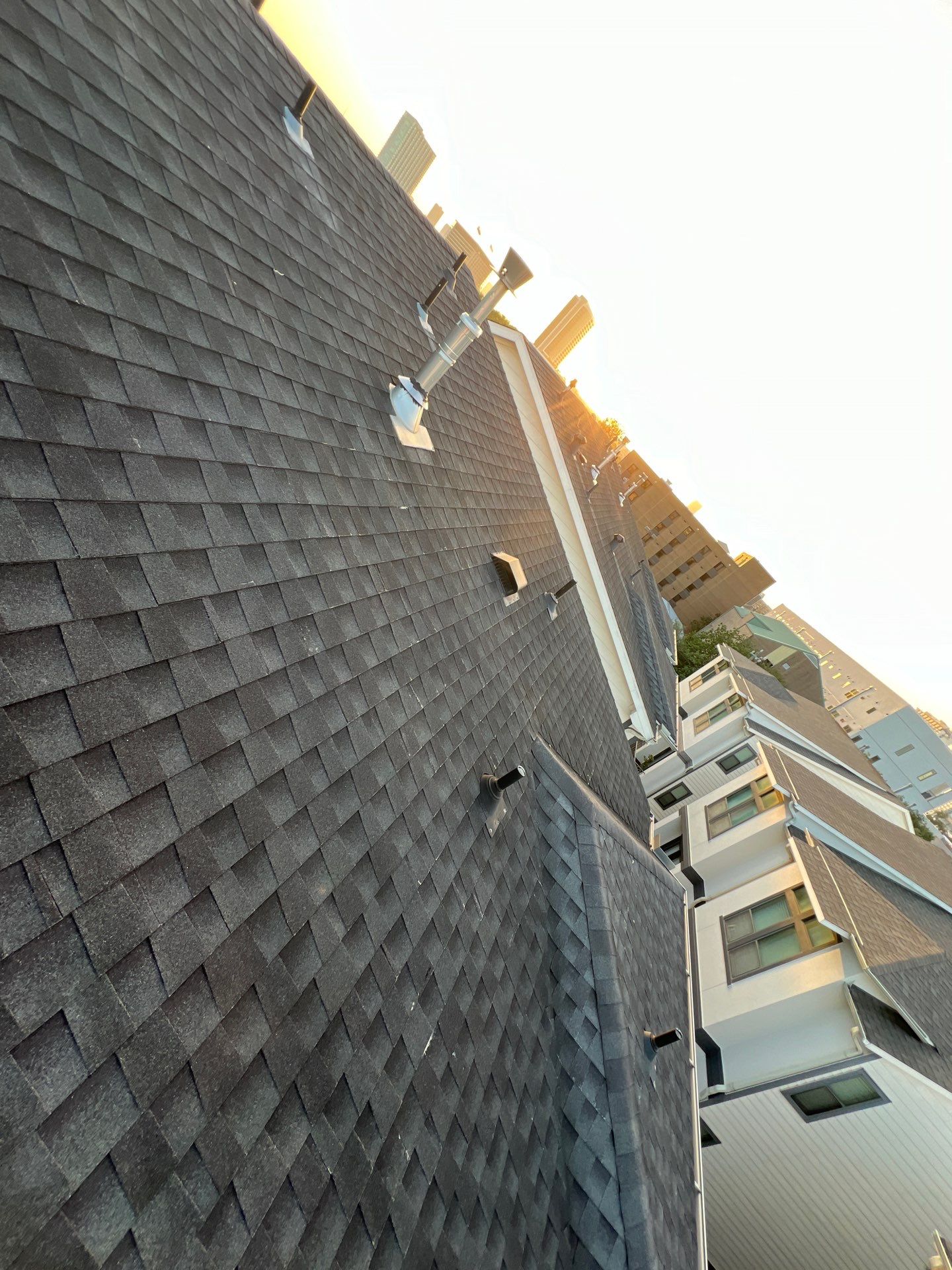 Hail Damage using Owen's Corning Duration (Lifetime) Shingles by Roof Repair Company