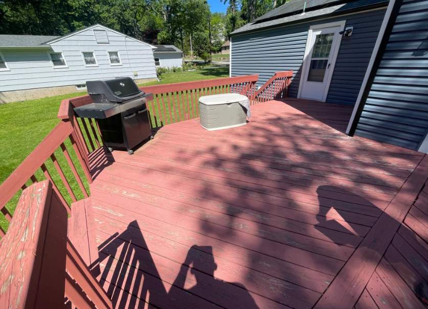 New deck in Morris Plains, New Jersey by deck guardian