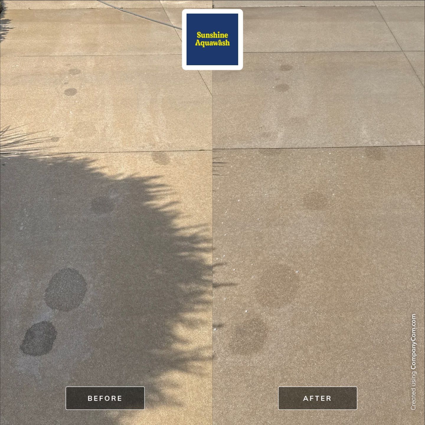 🛠️ Oil Stain Removal – Indigo Community, Lakewood Ranch, FL by Sunshine AquaWash