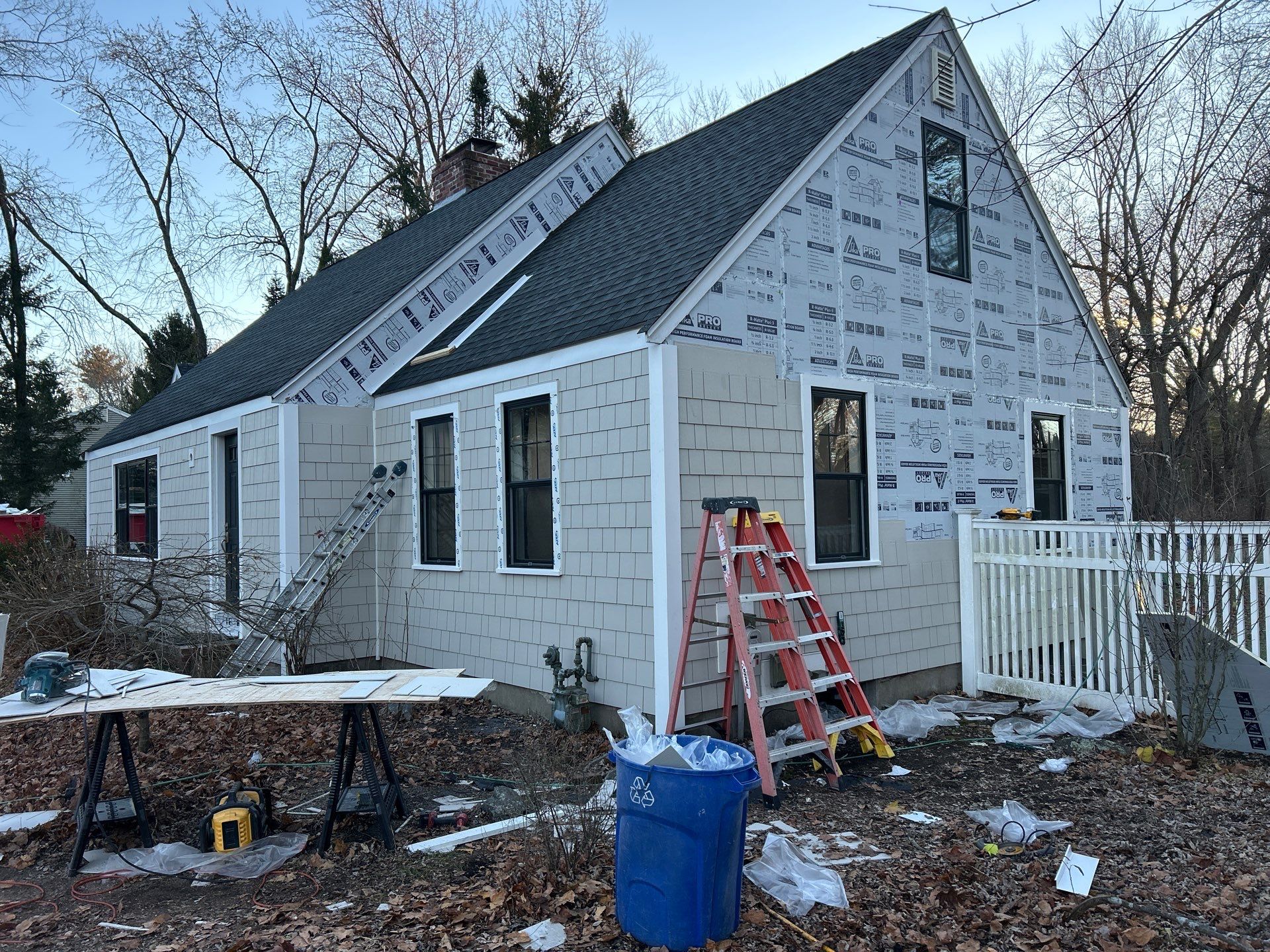 Full exterior remodeling in Stow, MA by UBrothers Construction