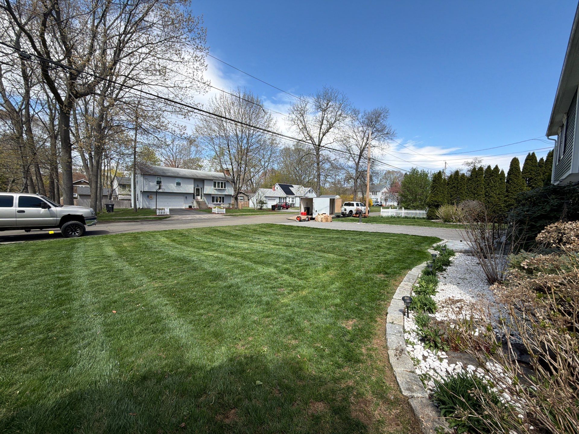 Professional Lawn Care and Landscape Maintenance in Milford by Diamond Image LLC