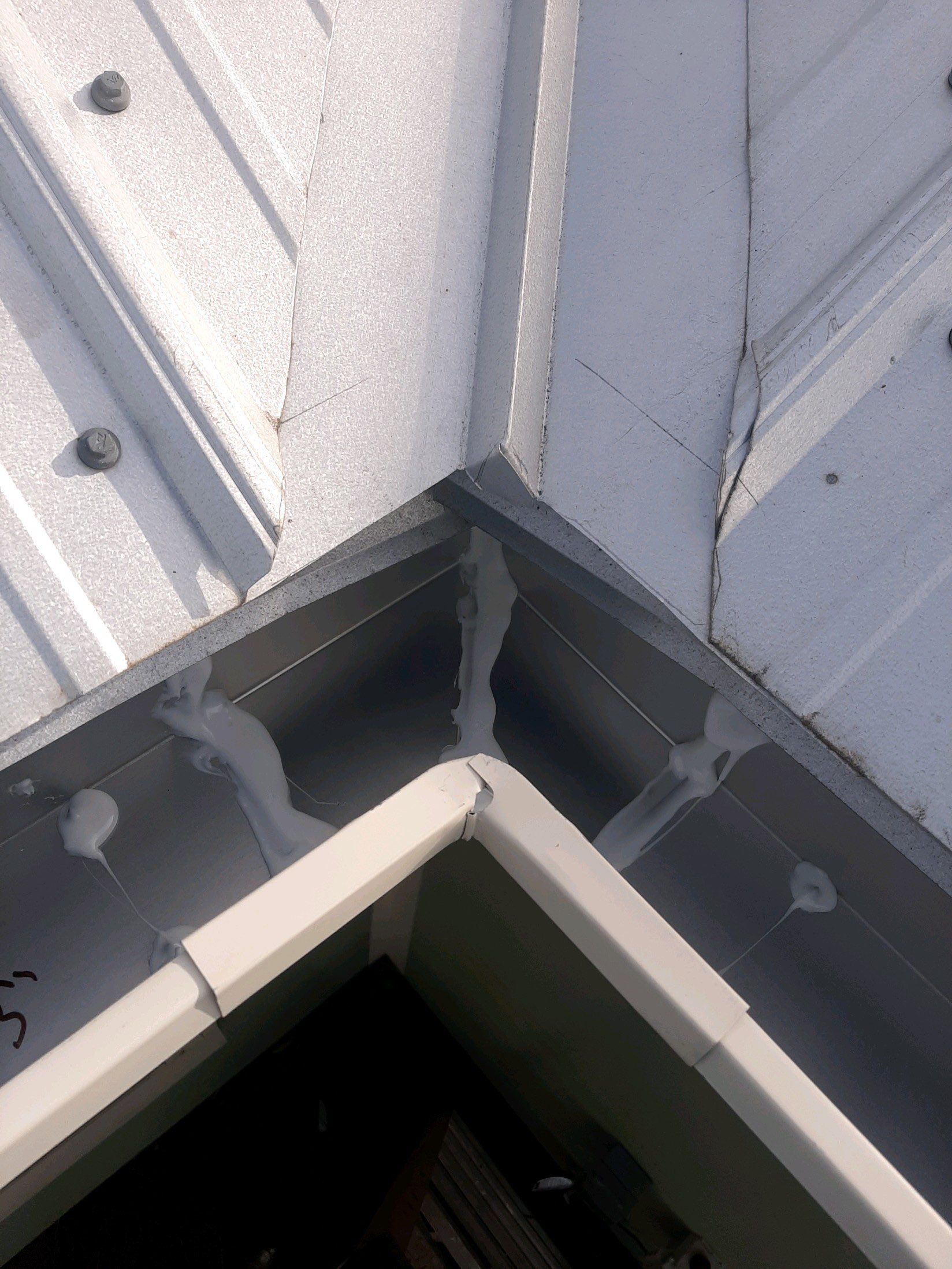 Seamless Gutter Installation Using K-Style Gutters And Gutter Guards by Gutter Professors