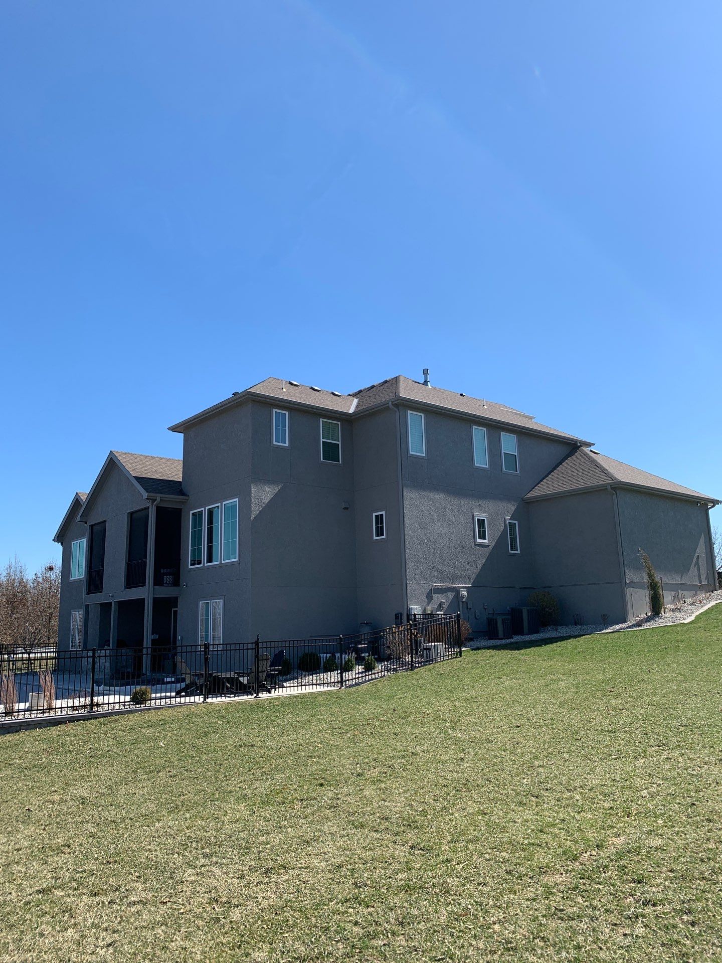 Hail Damaged Roof replacement in Staley Farms  by EEC  Windows, Siding & Roofing 