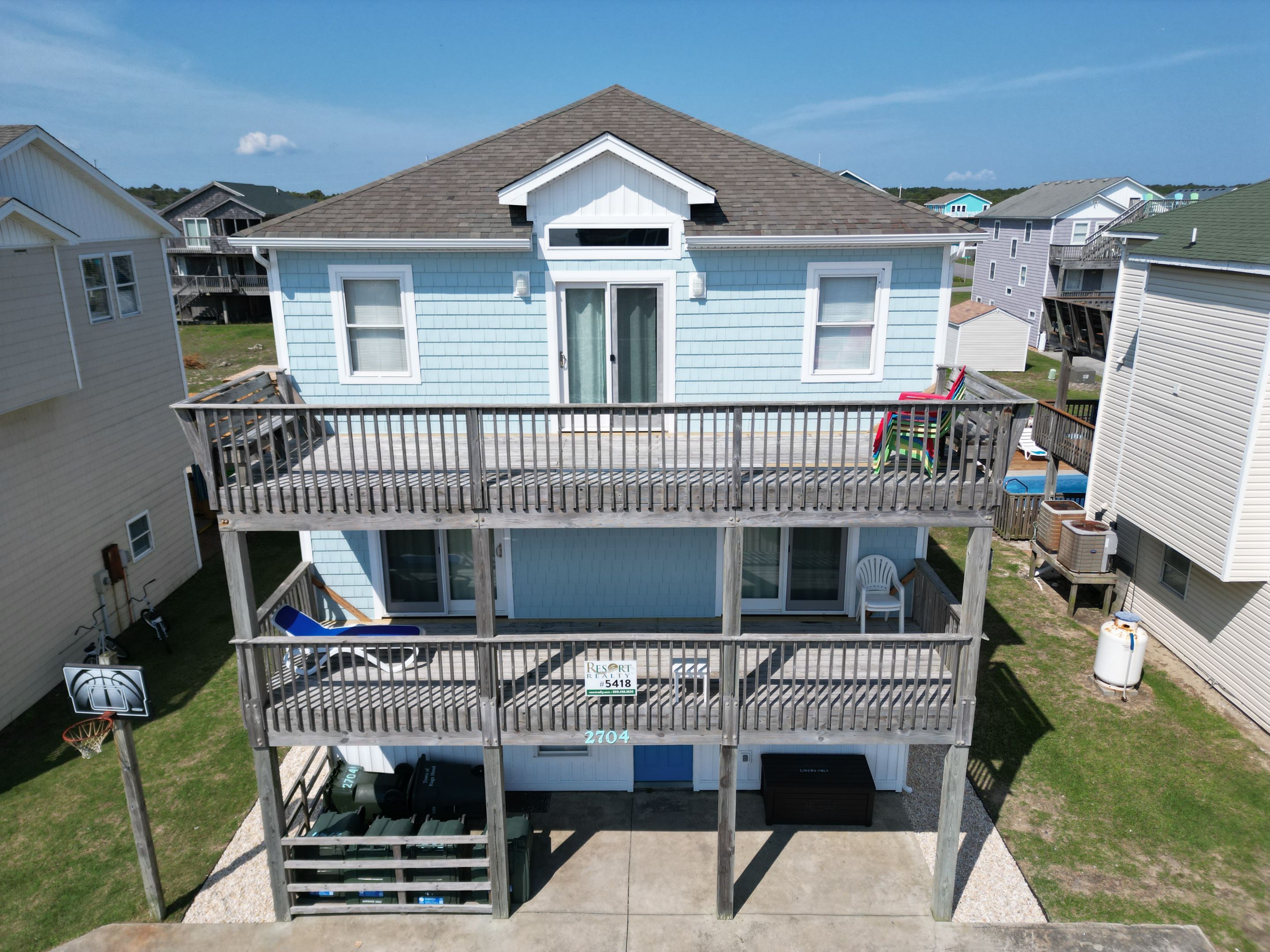 From Bland to Blue by Gallop Roofing & Remodeling, Inc.