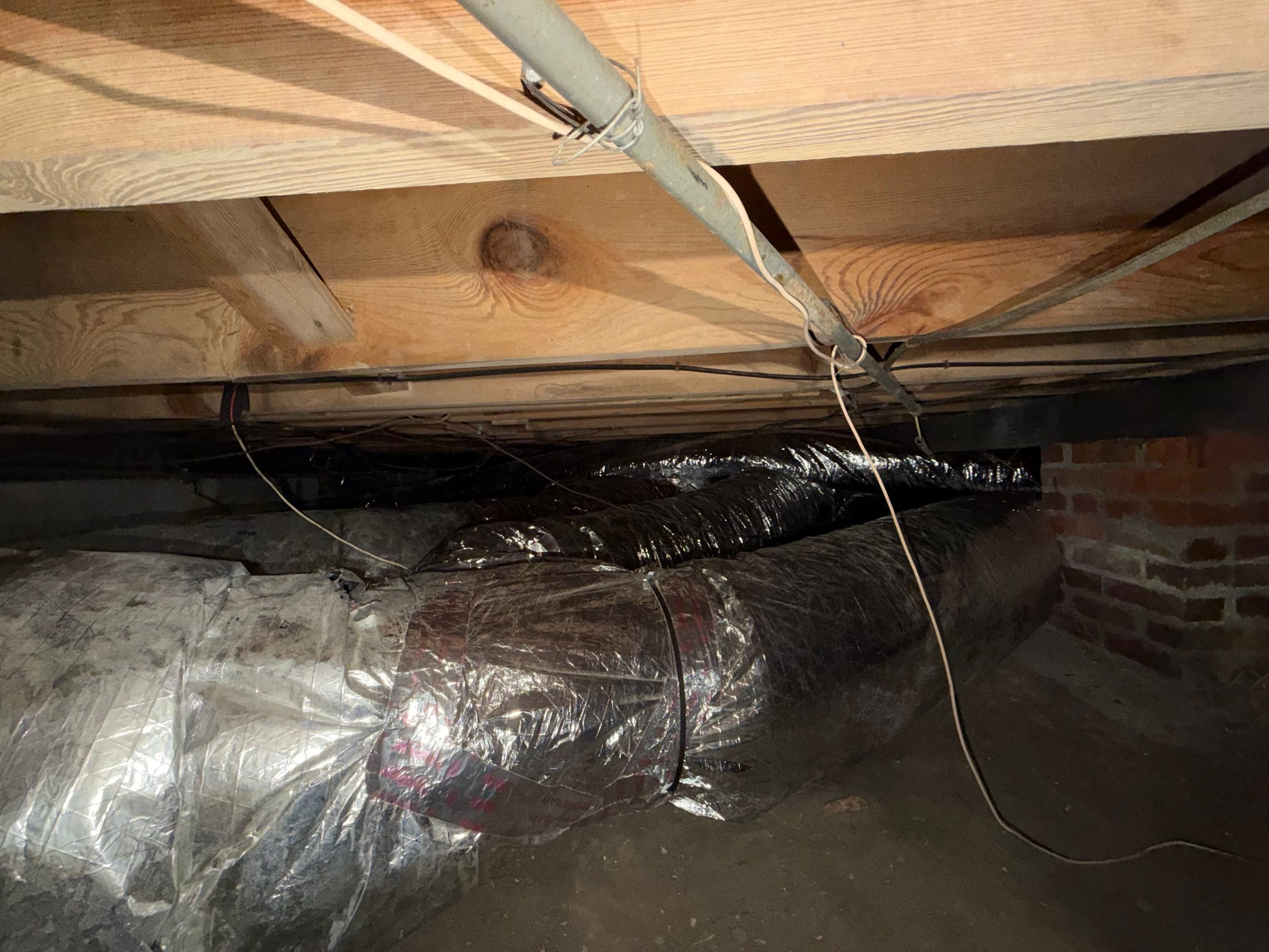 Project in Portsmouth by Patriot Crawl Space Repairs