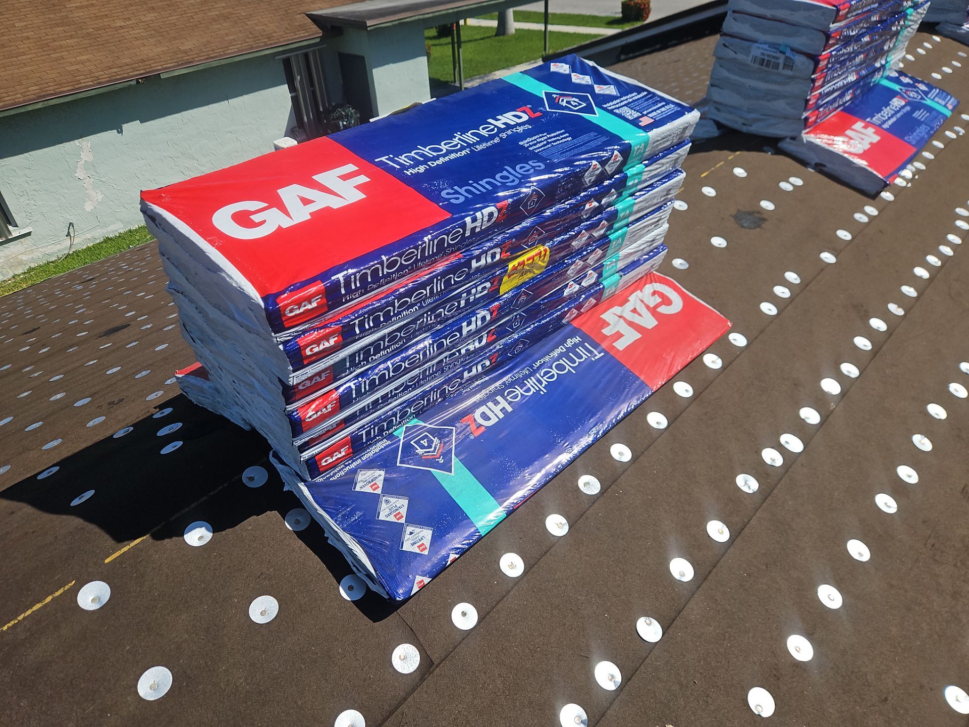Residential Roofing Installation using GAF by BLUES BROTHERS ROOFING