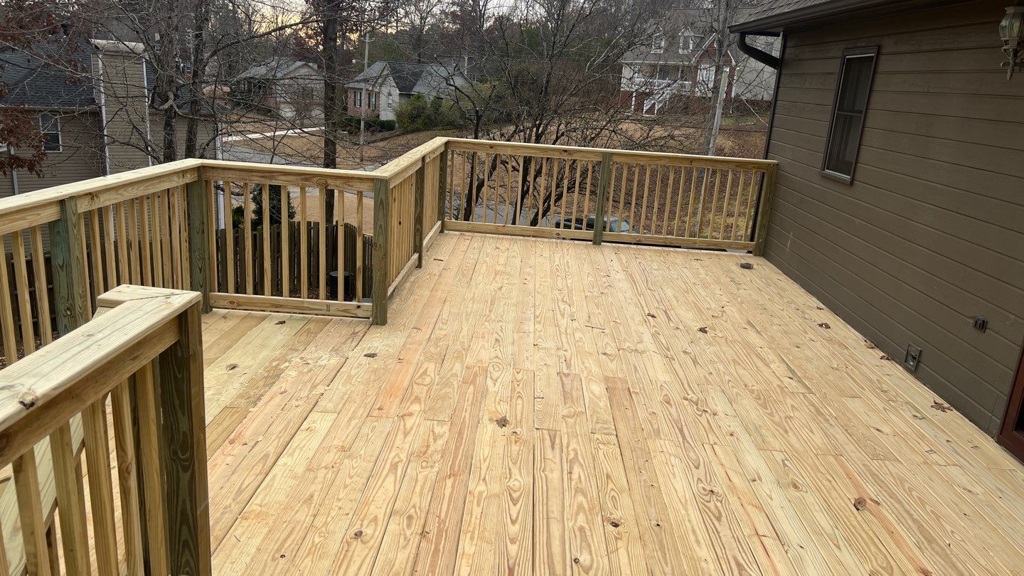 Russet Woods - Deck by Pillar and Pine