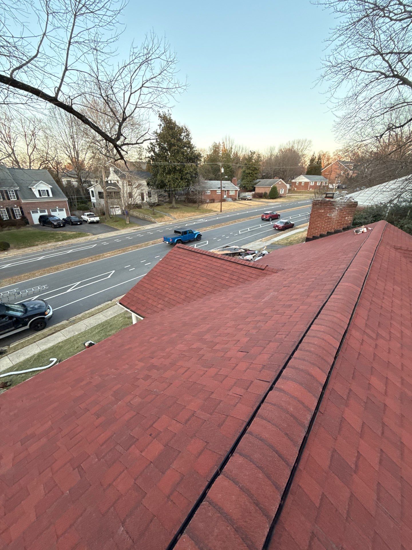 Arlington :Residential Roof Replacement with CertainTeed Landmark Pro in Max Def Red Oak  by RM Banning, Inc.