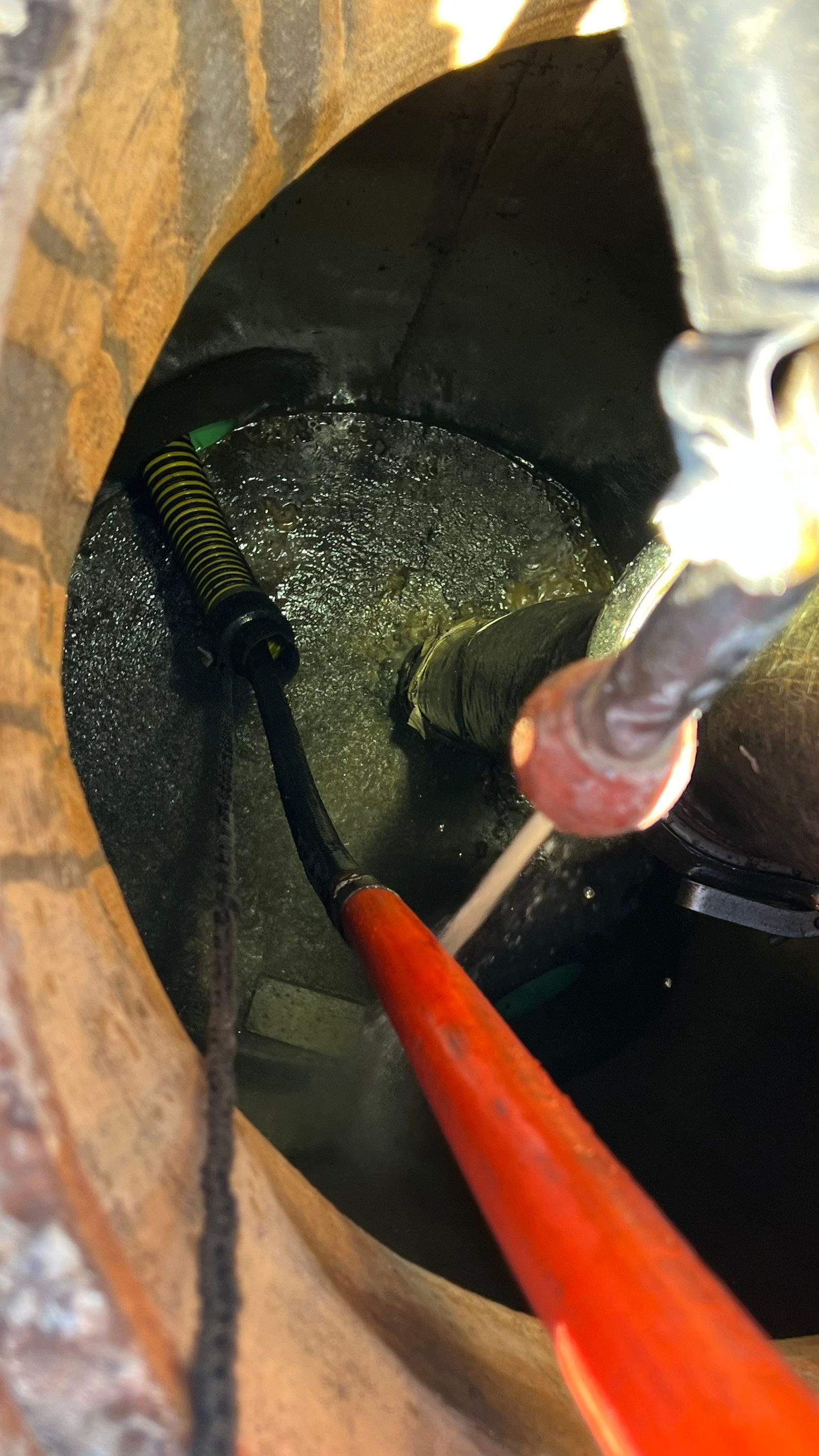 New Community Construction Sewer System Cleaning by APS Power & Water