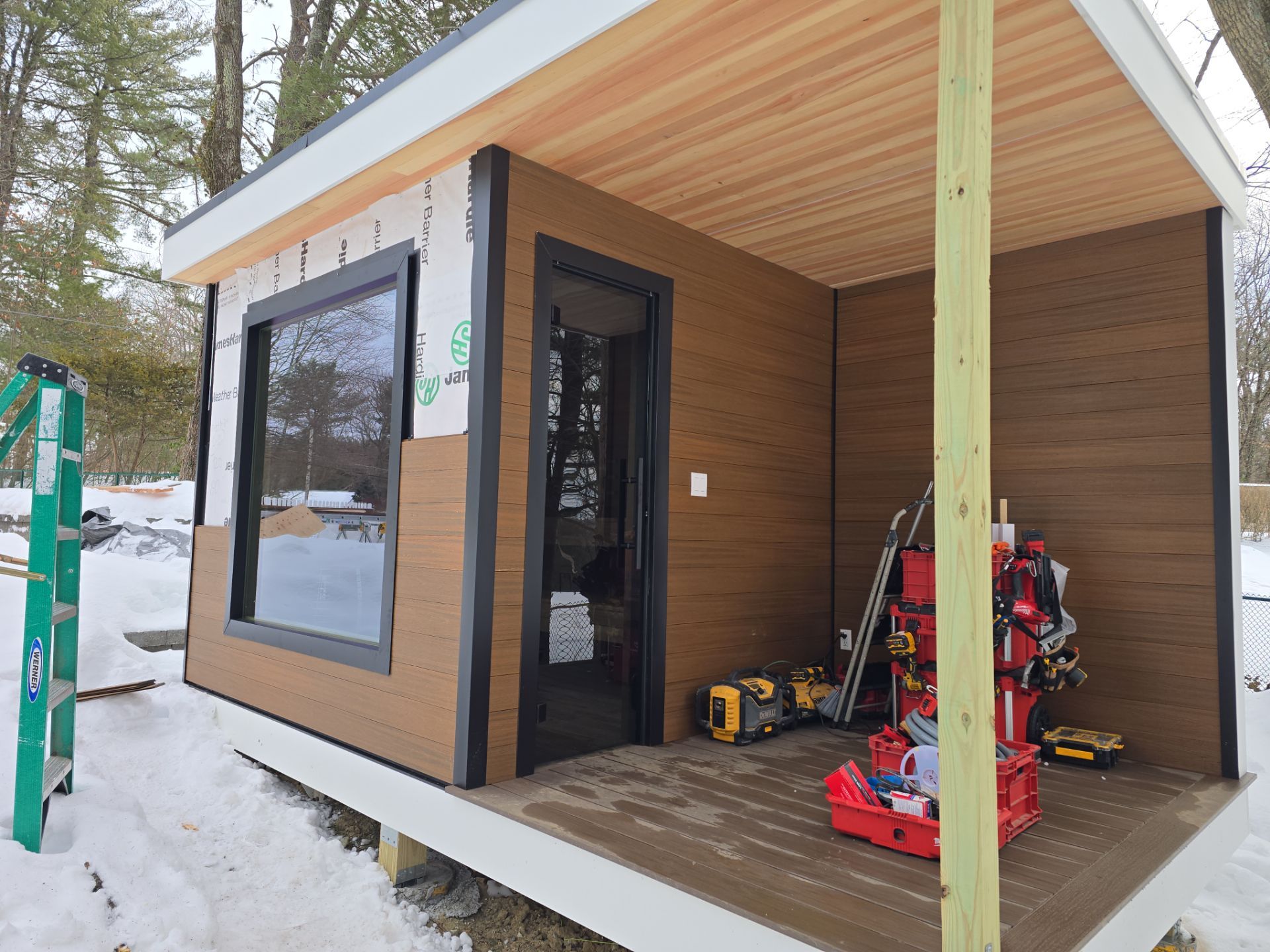 Sauna Project in Sudbiry Ma by UBrothers Construction