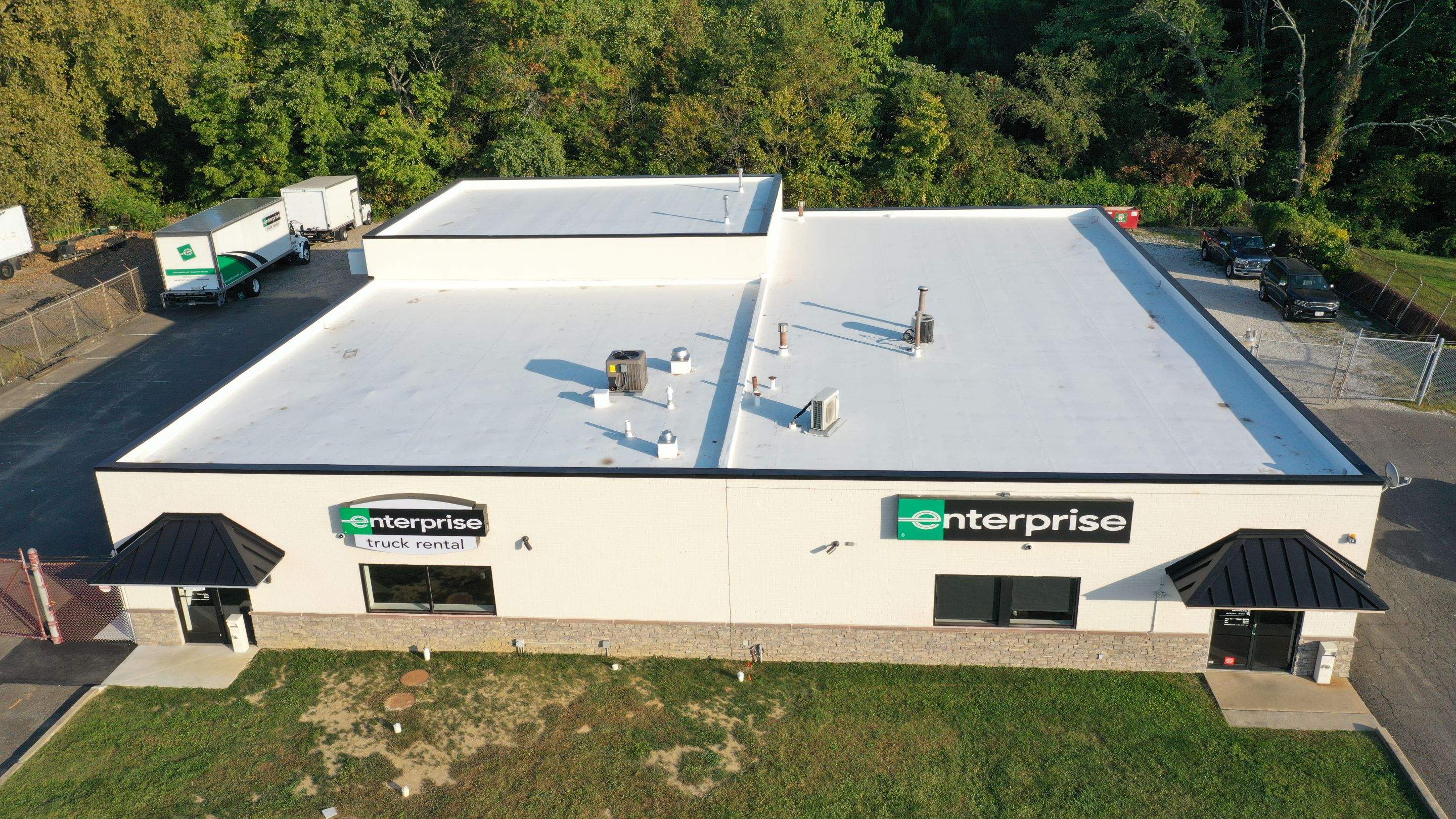 Commercial Roofing Installation using GAF TPO by All Site Roofing