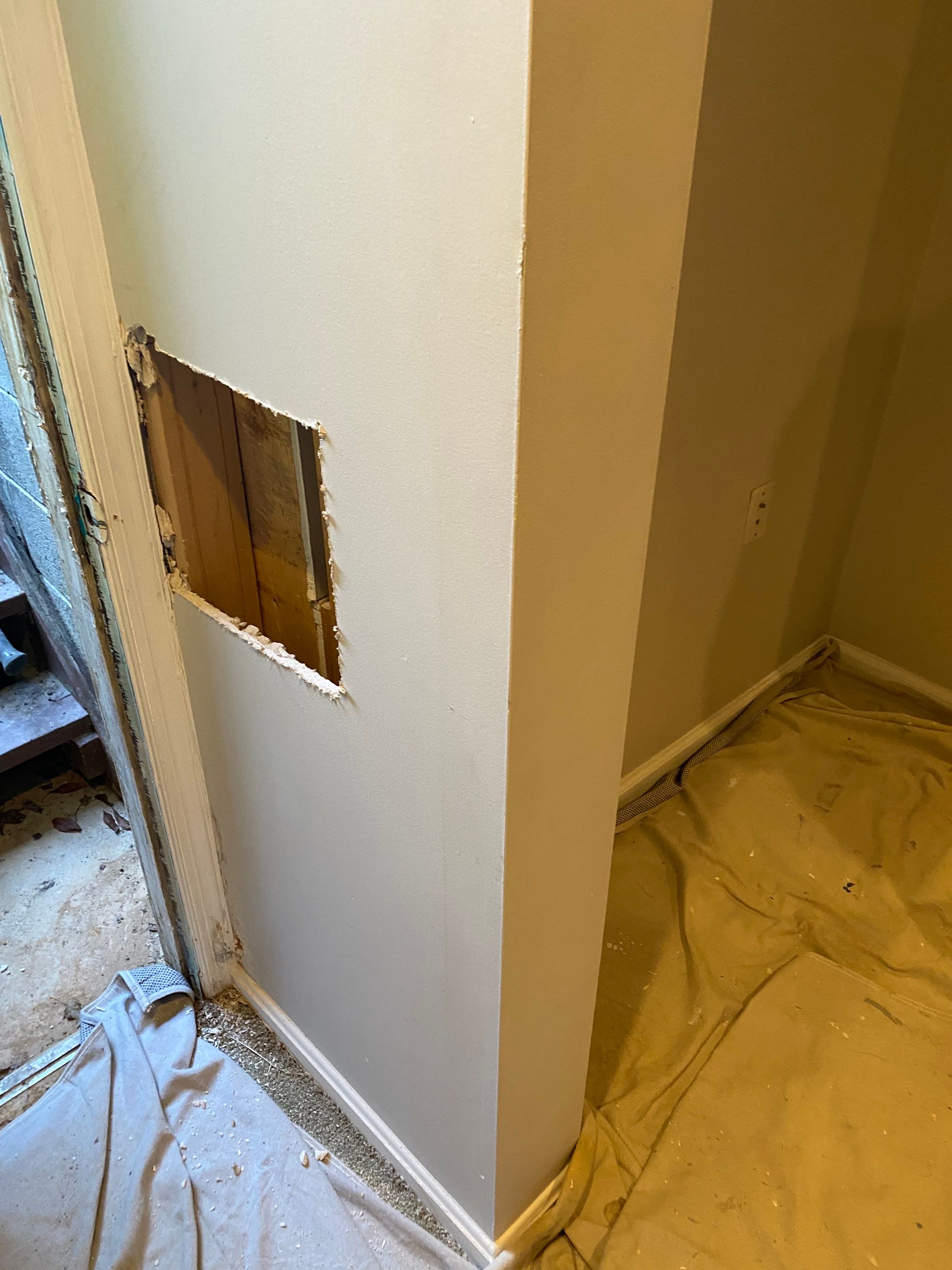 New Bilco doors to basement & new front porch posts by The Smet Companies, LLC