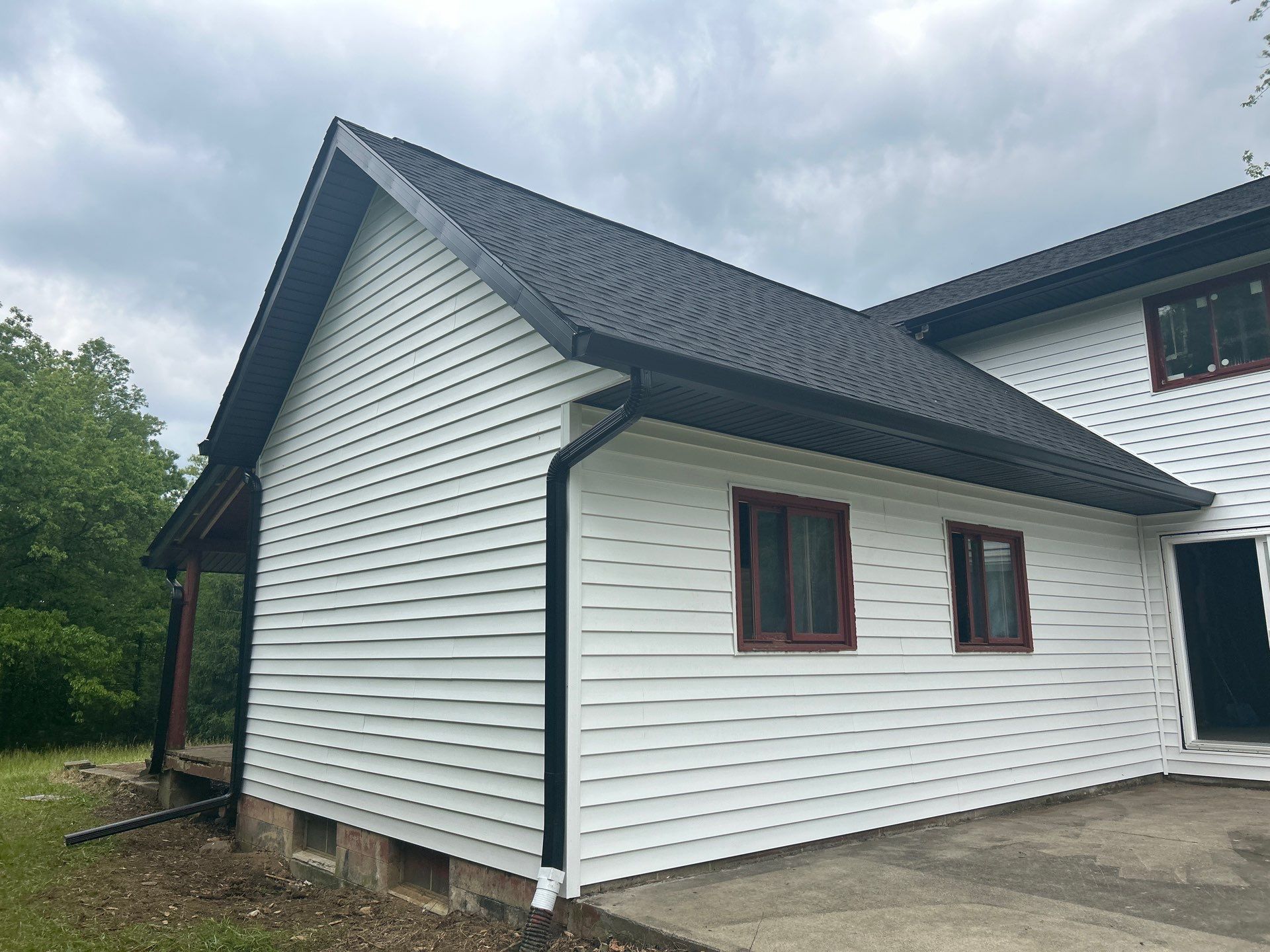 Old Farmhouse Remodel by Columbus Roofing Company