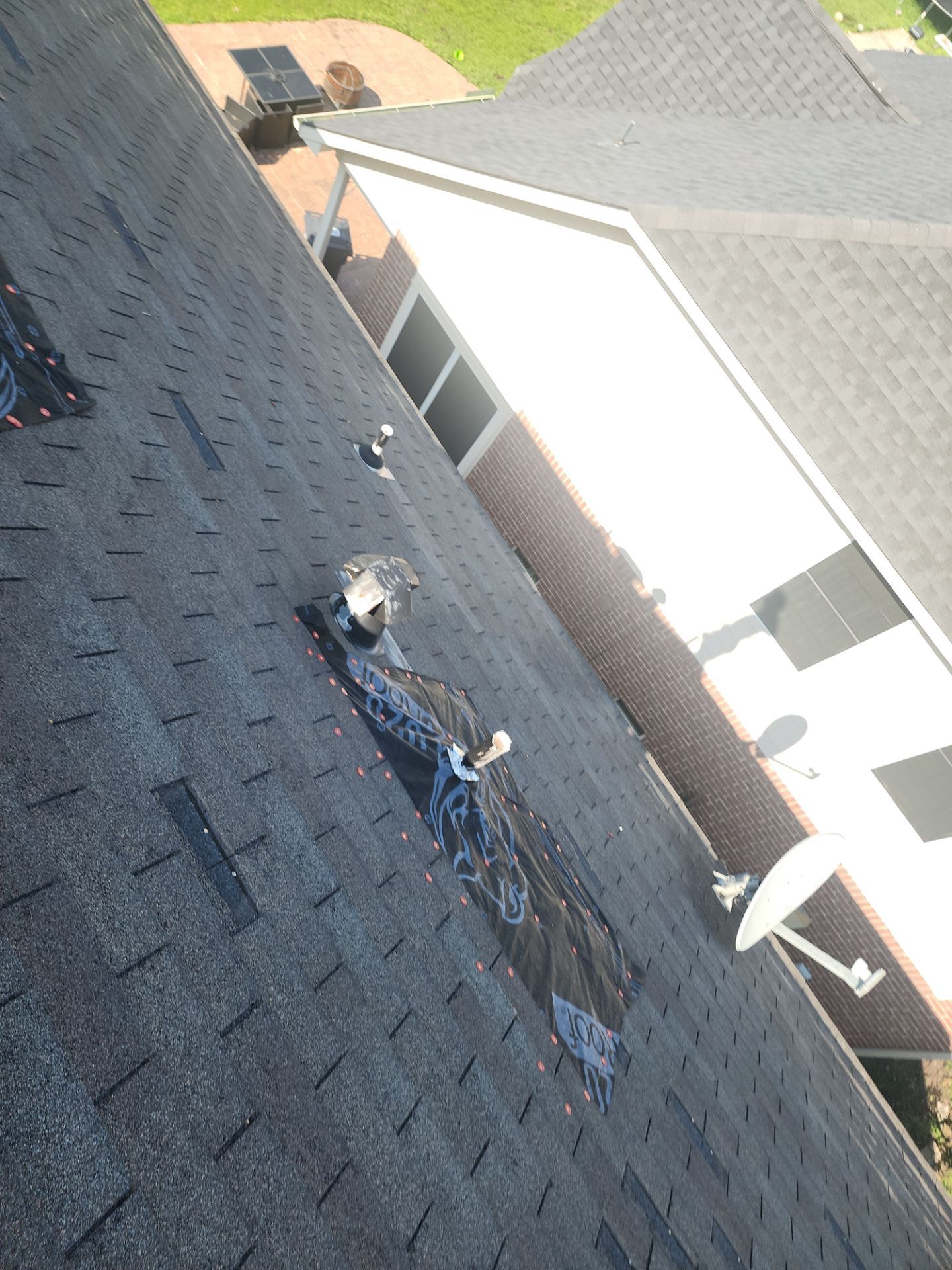 Residential Roofing Repair using Owen's Corning Duration (Lifetime) Shingles by Roof Repair Company