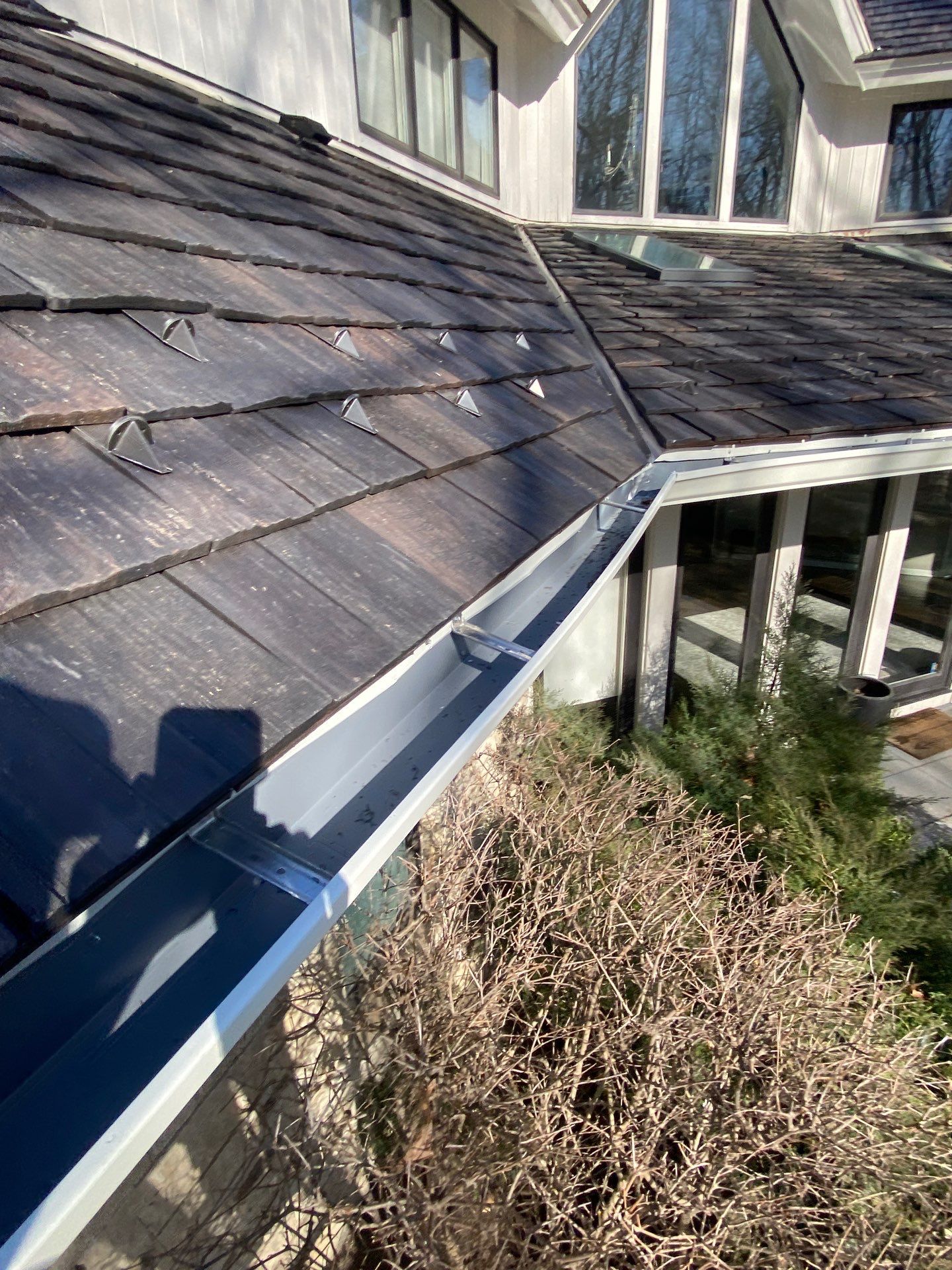 Brava Shake Roof Installment by Custom Installations