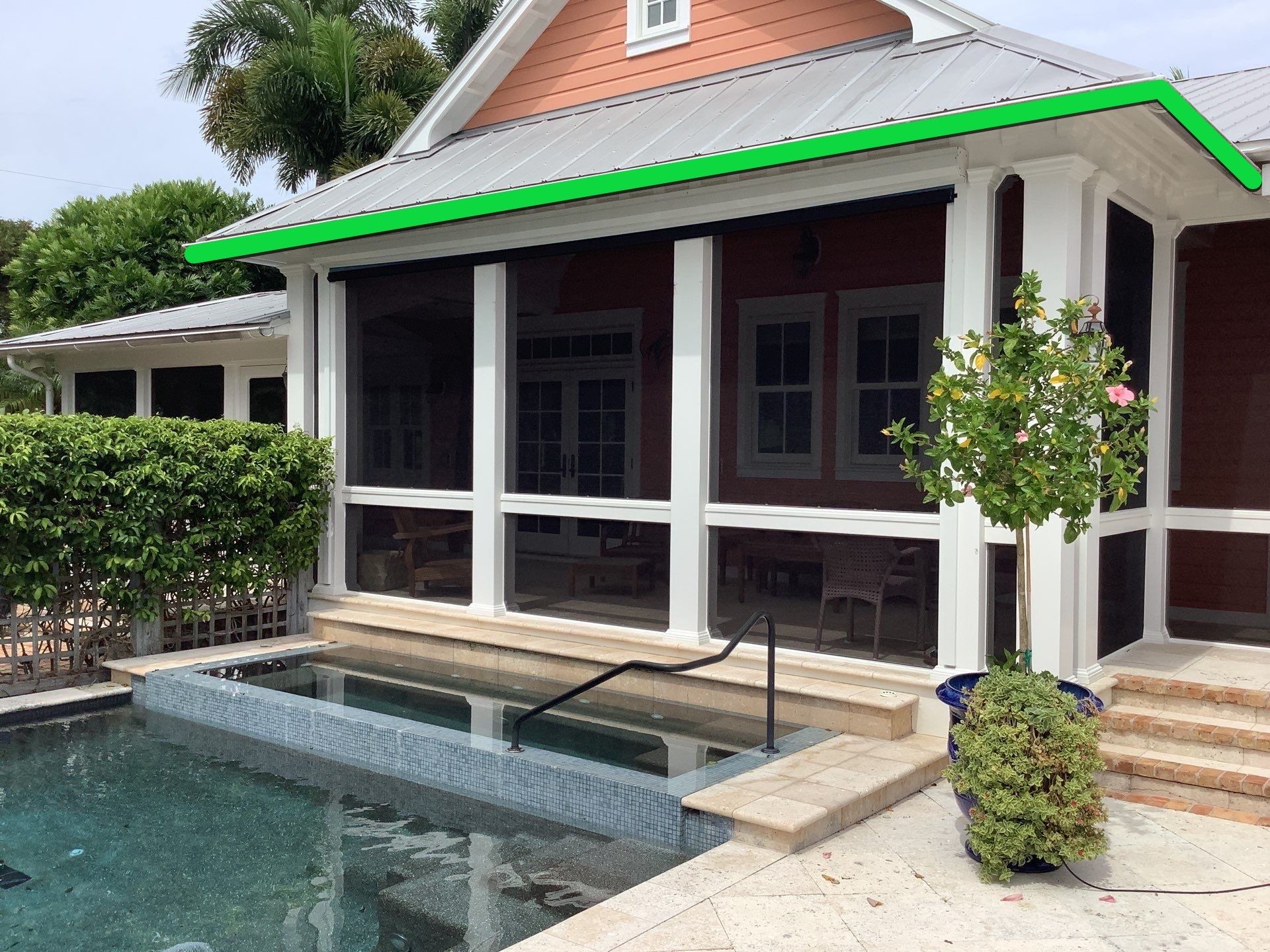 Half-Round Gutters Installation in Boca Grande FL by Gutter Professors