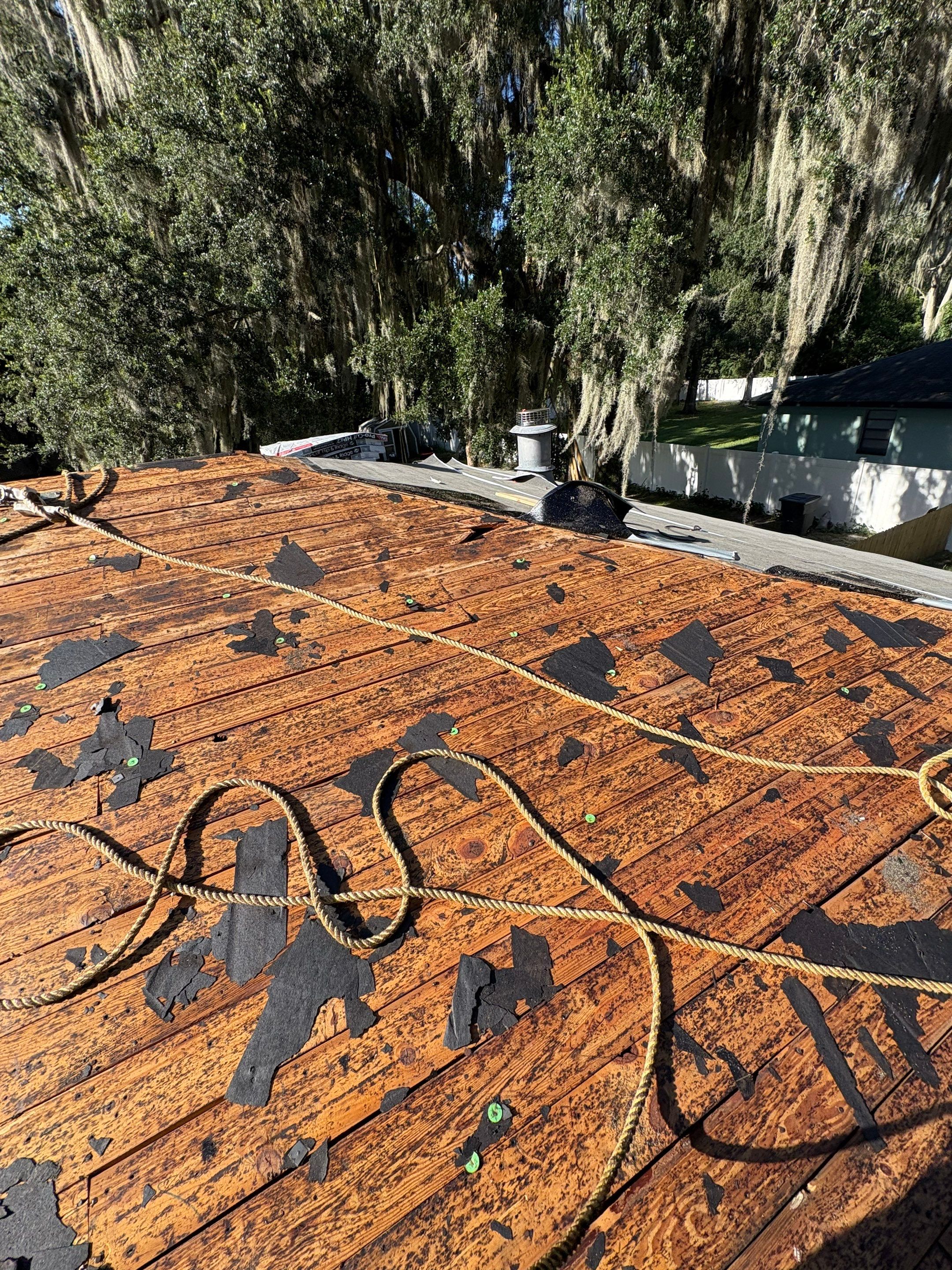 DeBary Residential Roof Replacement with Atlas Pinnacle Shingles and Wood Repair by Pinnacle Roofing Group