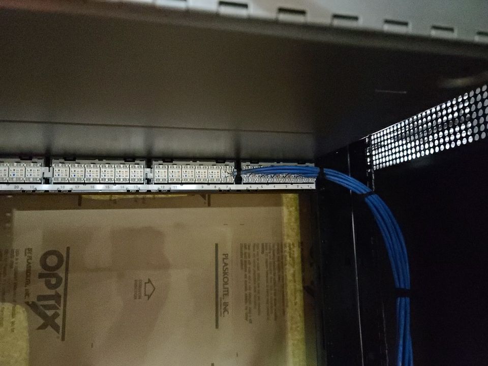 Structure Cable Installation using Cat 6 Cabling & Fiber  by Firmament Solutions
