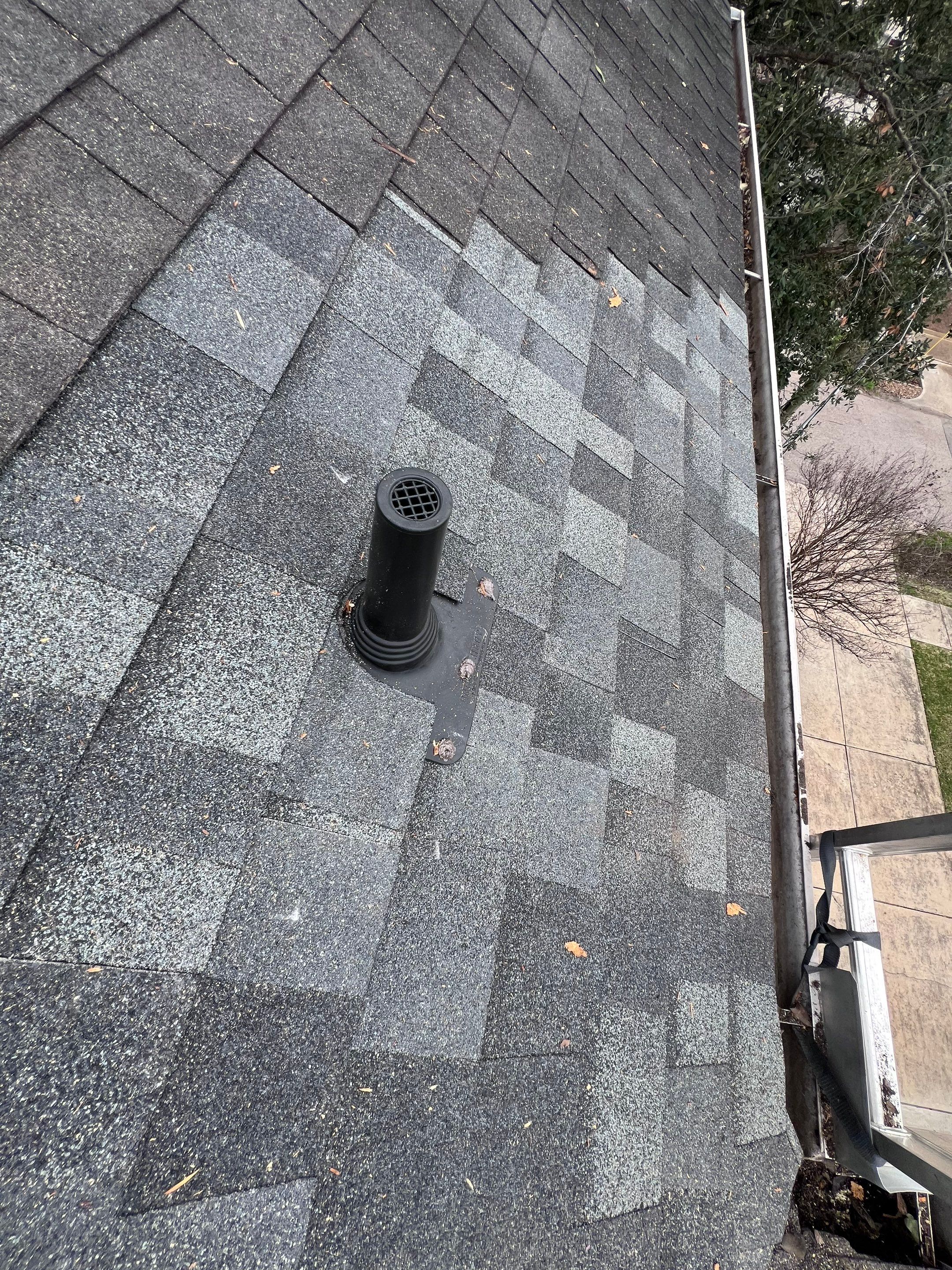 Hail Damage using Owen's Corning Duration (Lifetime) Shingles by Roof Repair Company