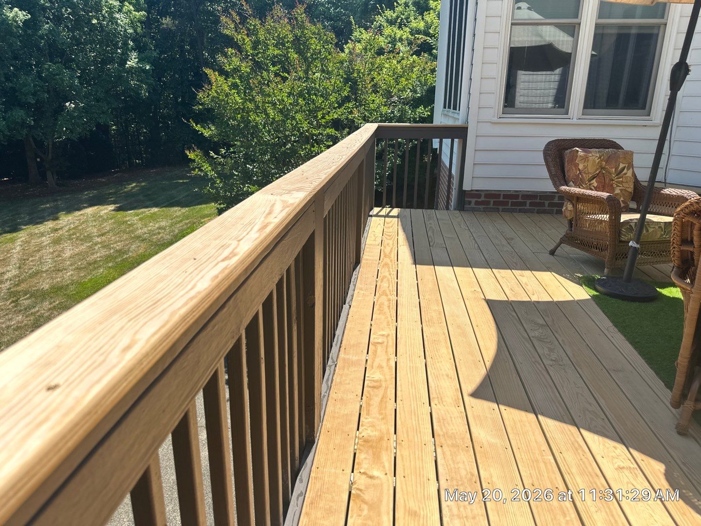 Deck using Wood Sealant by DuraSeal