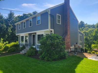 Siding Installation using James Hardie