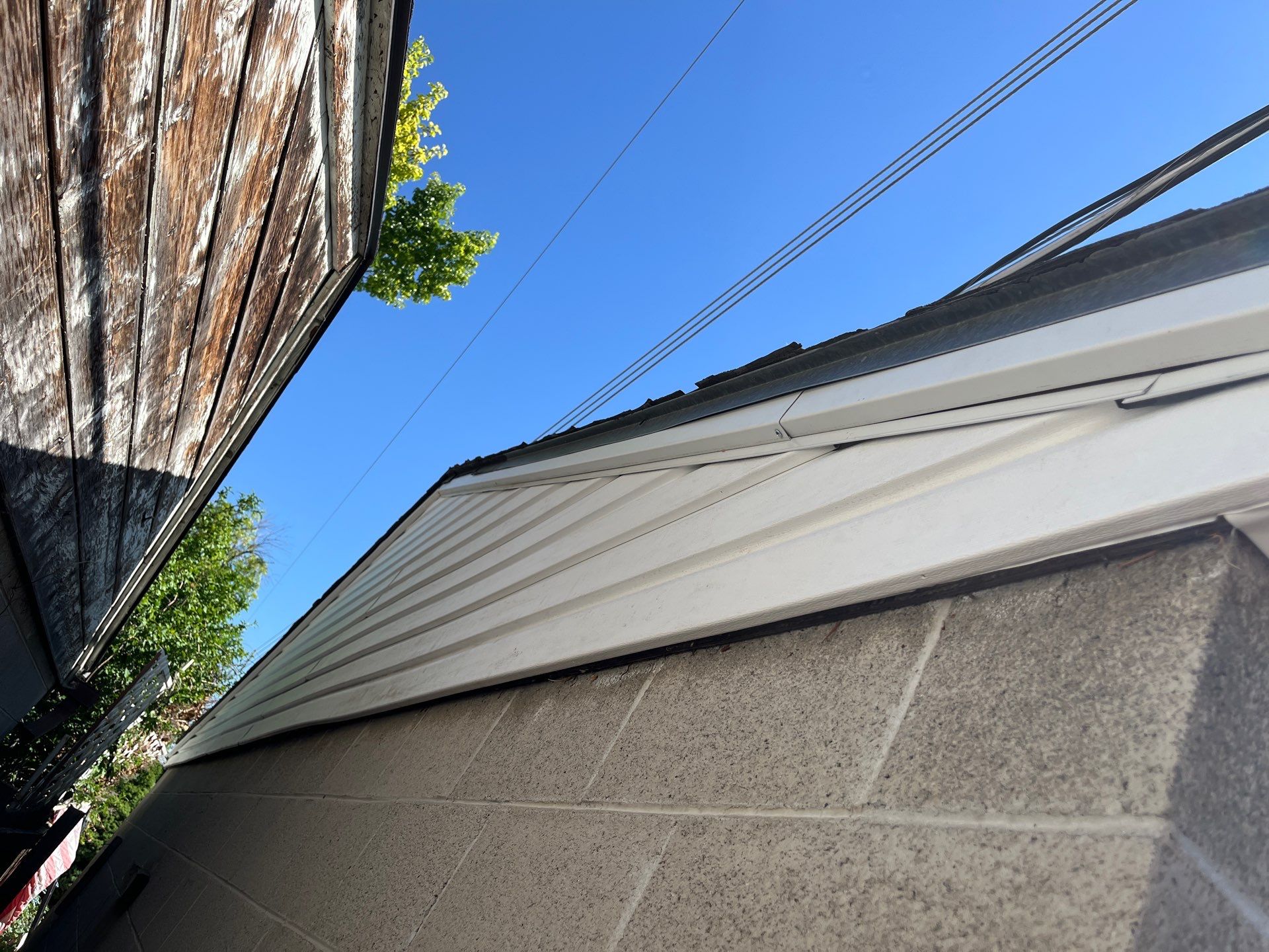 Salt Lake City | Targeted Vinyl Repair & Fascia Update | Crisp White by Ideal Siding Utah