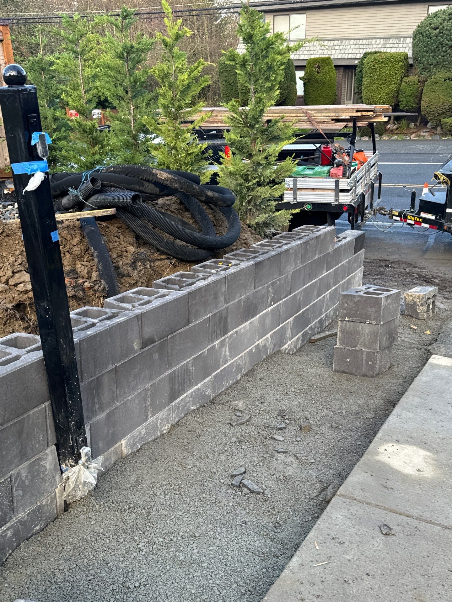 Retaining Wall & Concrete Patch Repair | Everett  by Jireh Asphalt & Concrete Inc 