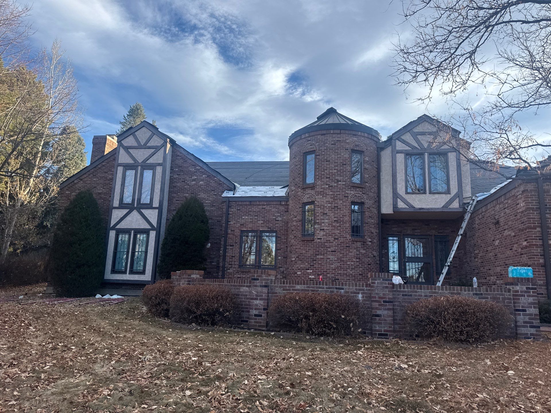 Unified Stone Coated Roof & Stucco Remodle by Blue Peaks Roofing LLC