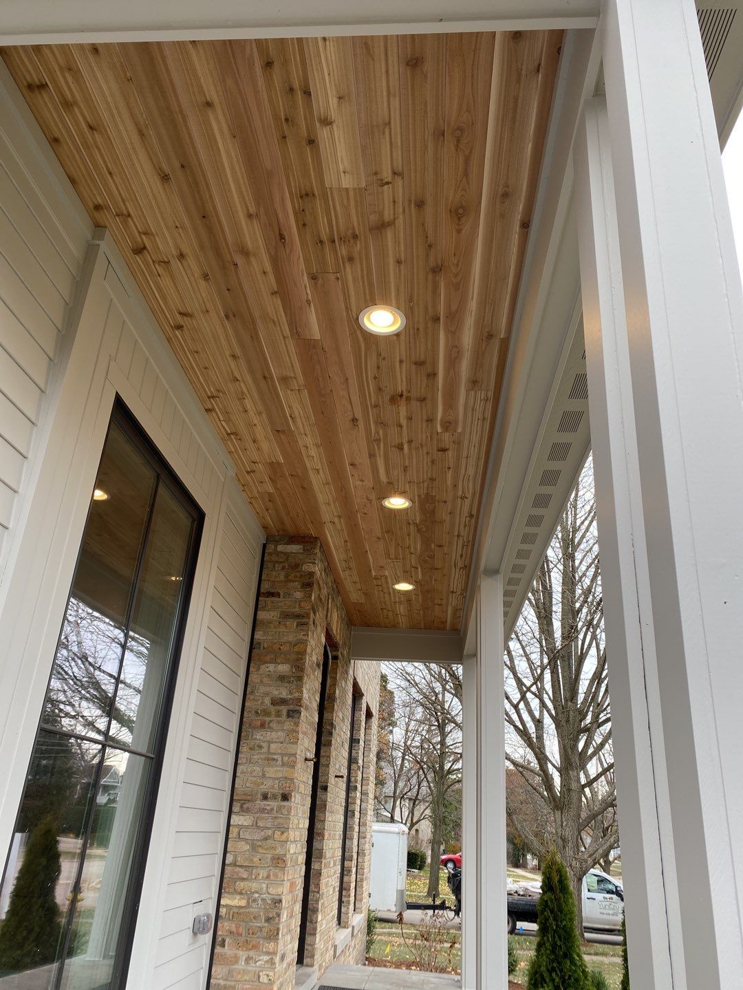 New Home Construction using Fiber Cement by Style Exteriors by Corley