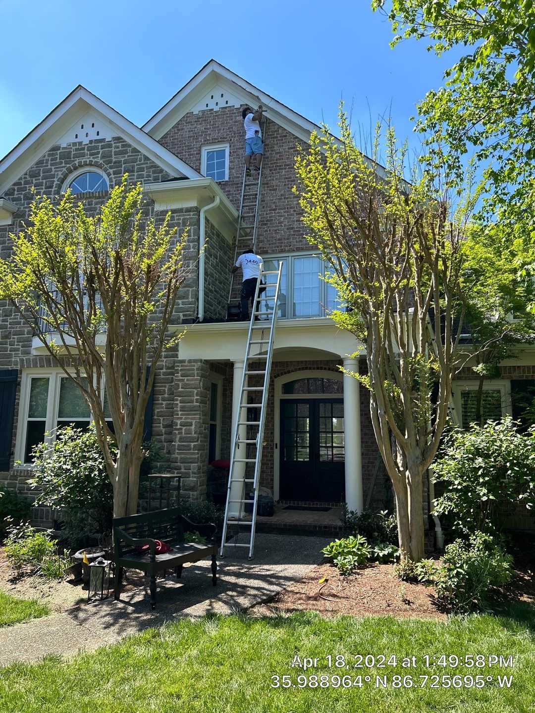 Brentwood - Sunset Rd. Exterior  by Nashville House Painters 