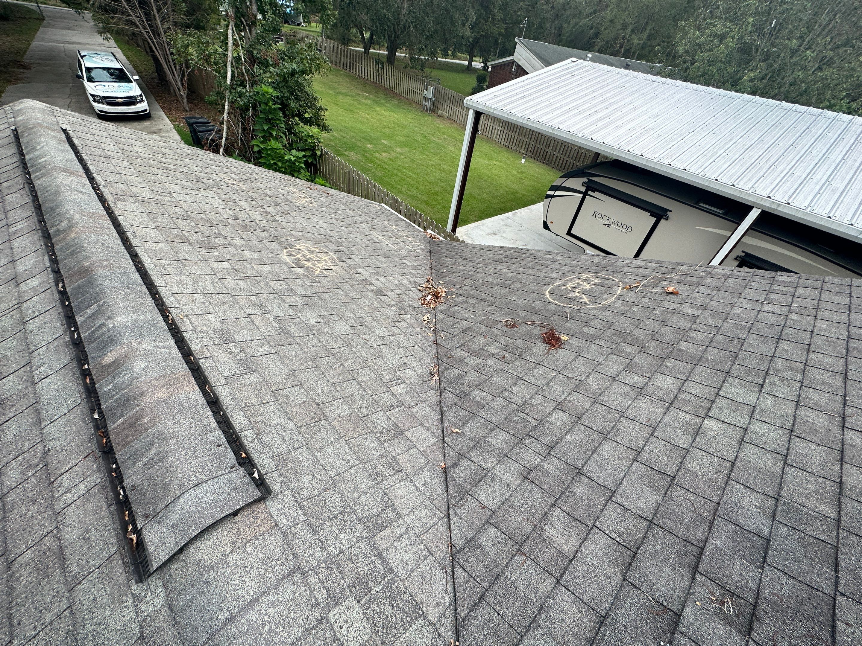 Roof Damage Claim in Pinetta by FLAPA & KeyStone