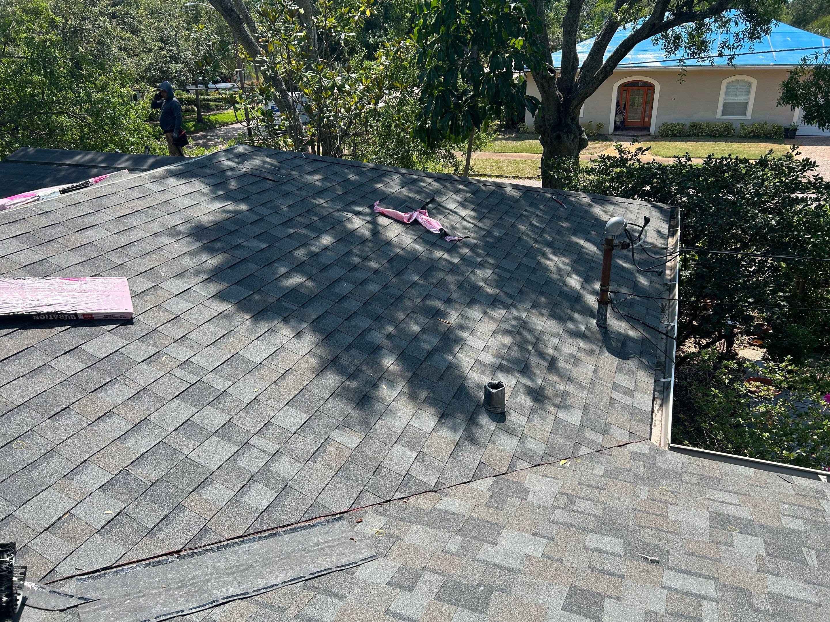Project in St. Petersburg by Mitchell Roofing Company LLC 