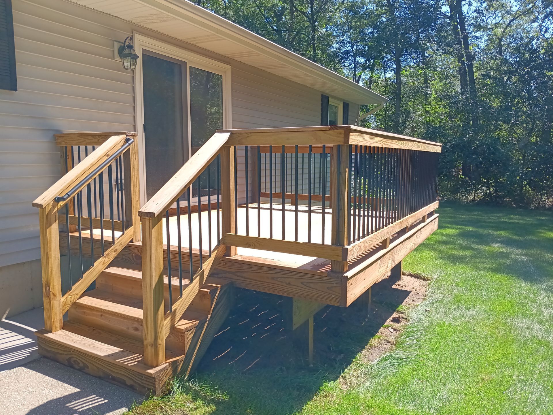 Solid Staining on Deck!! by Gordon Painting