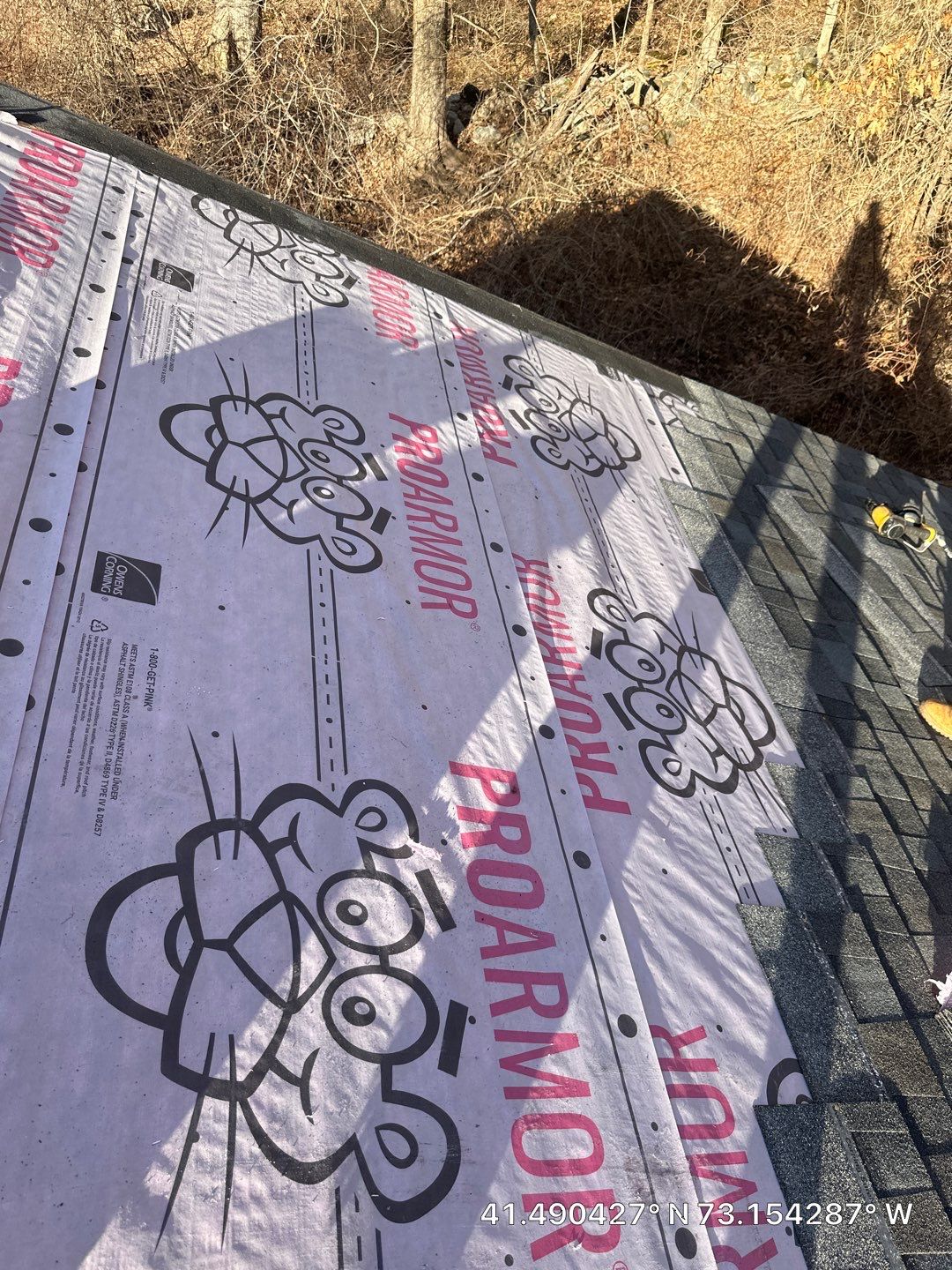 Residential Roofing Installation using Owens Corning TruDefinition - Williamsburg Gray by A Plus Exterior